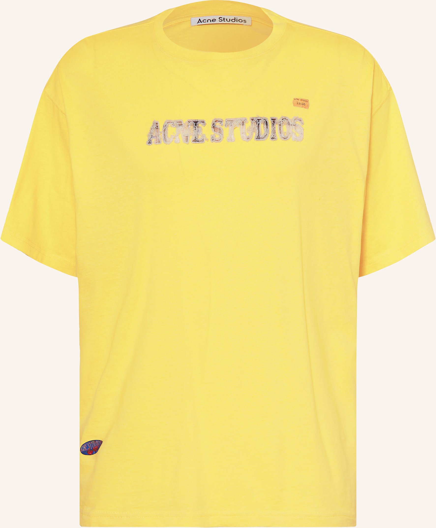Acne Studios T-Shirt gelb