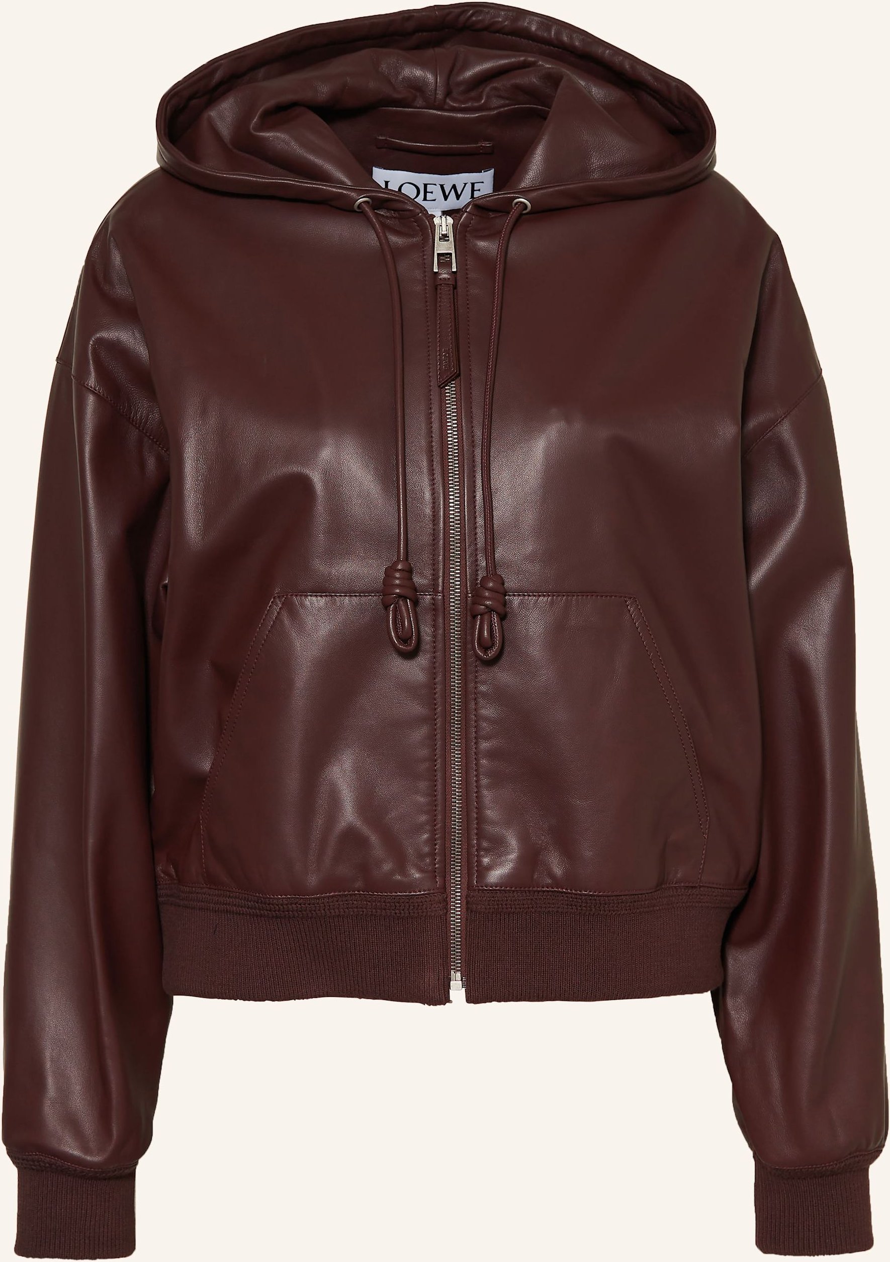 Thumbnail - Loewe Lederjacke braun