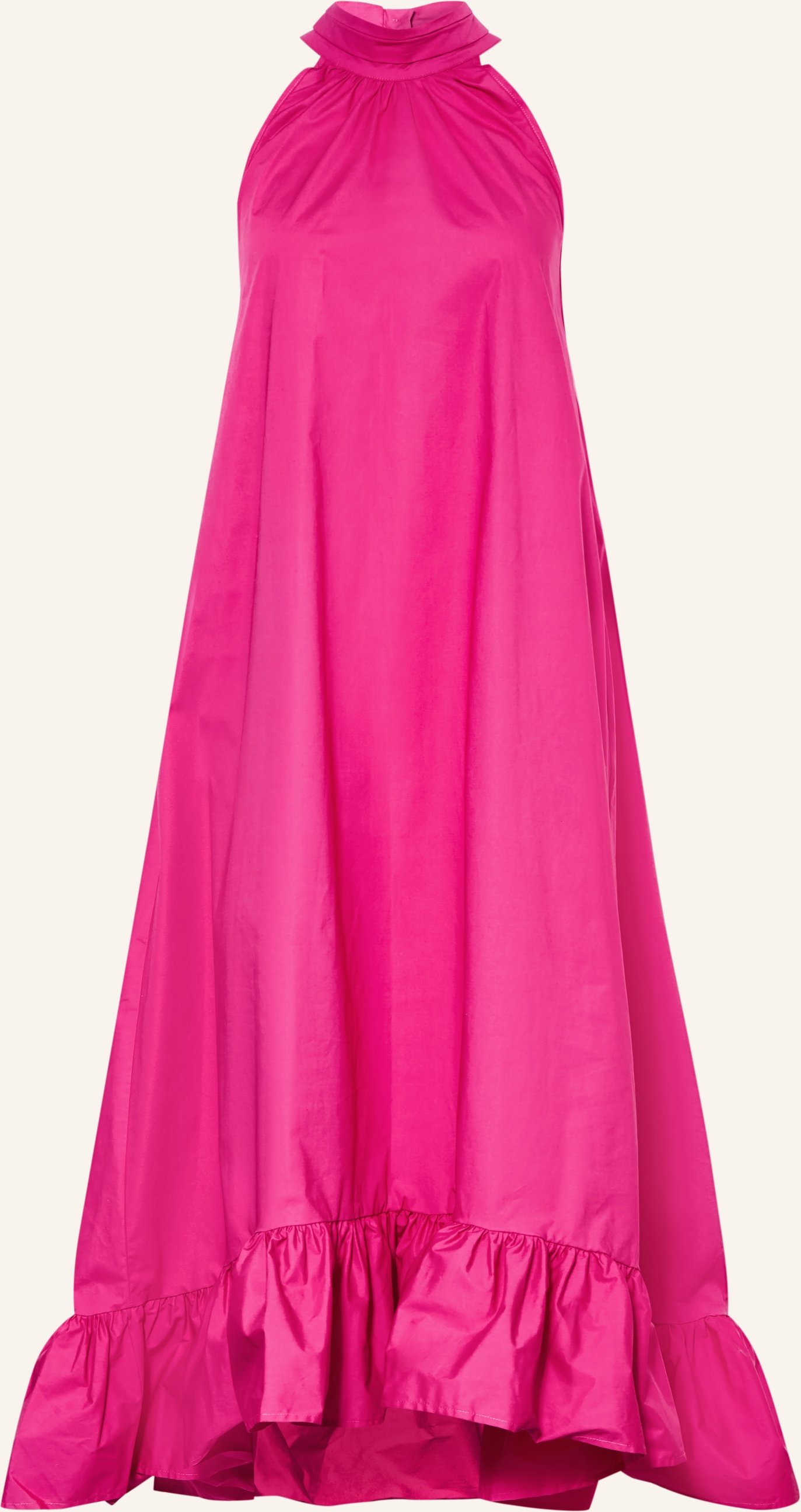 Anna's Kleid Mit Rüschen pink