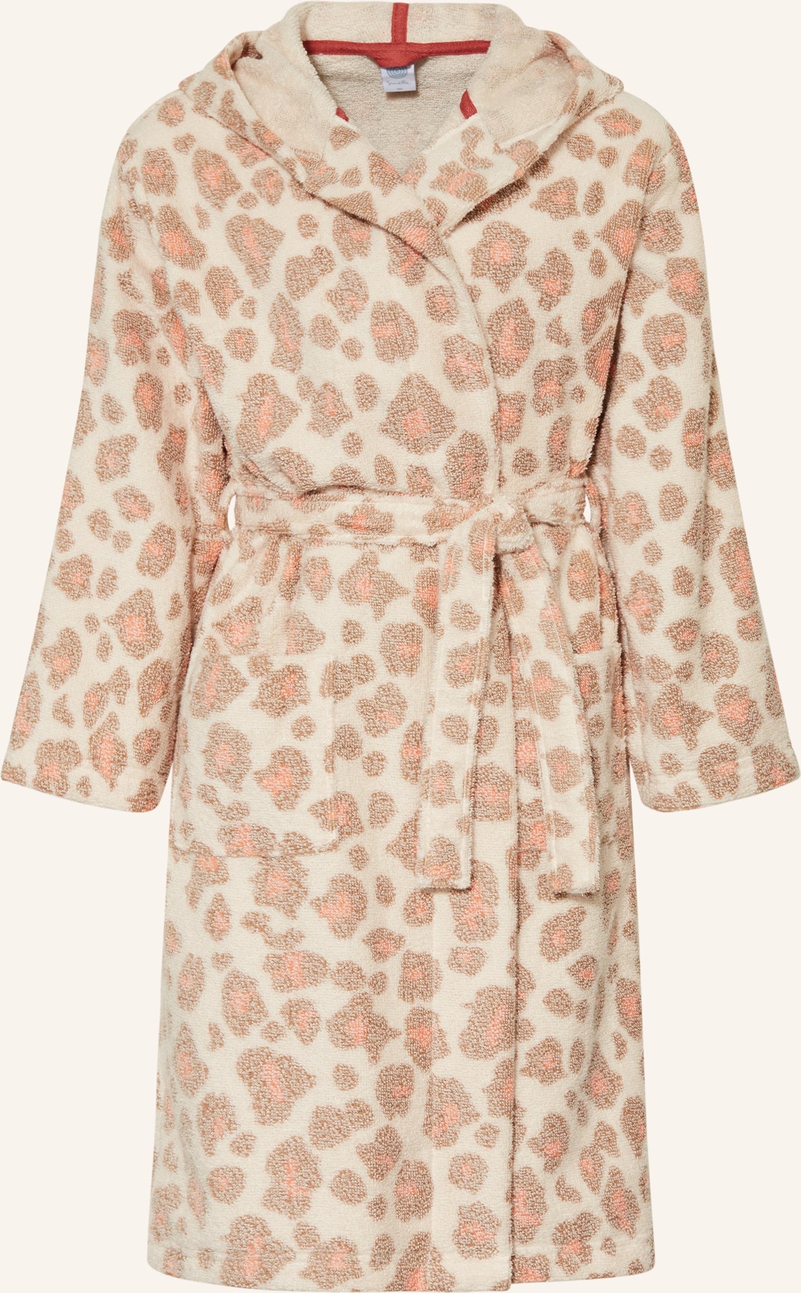 Thumbnail - Sanetta Bademantel Mit Kapuze beige