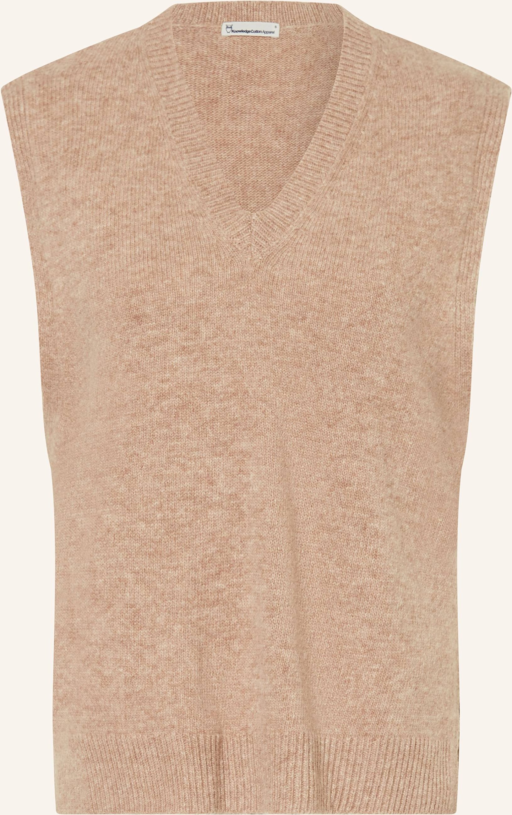 Knowledgecotton Apparel Pullunder beige