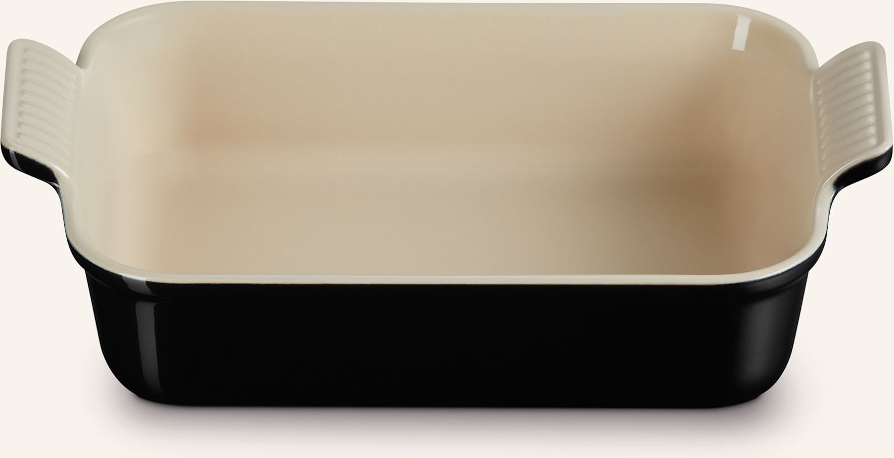 Le Creuset Auflaufform Tradition schwarz