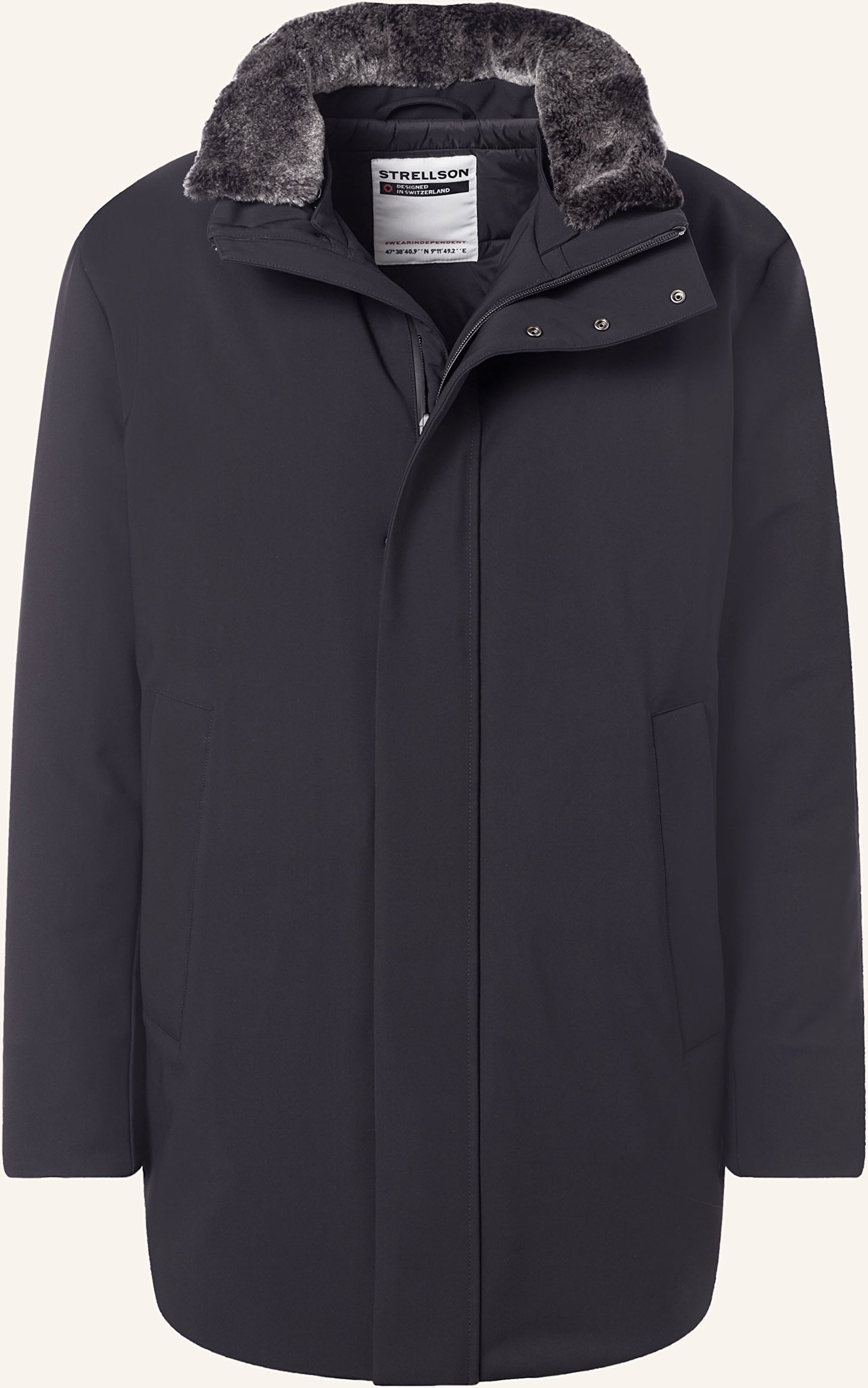 Strellson Parka Flex blau