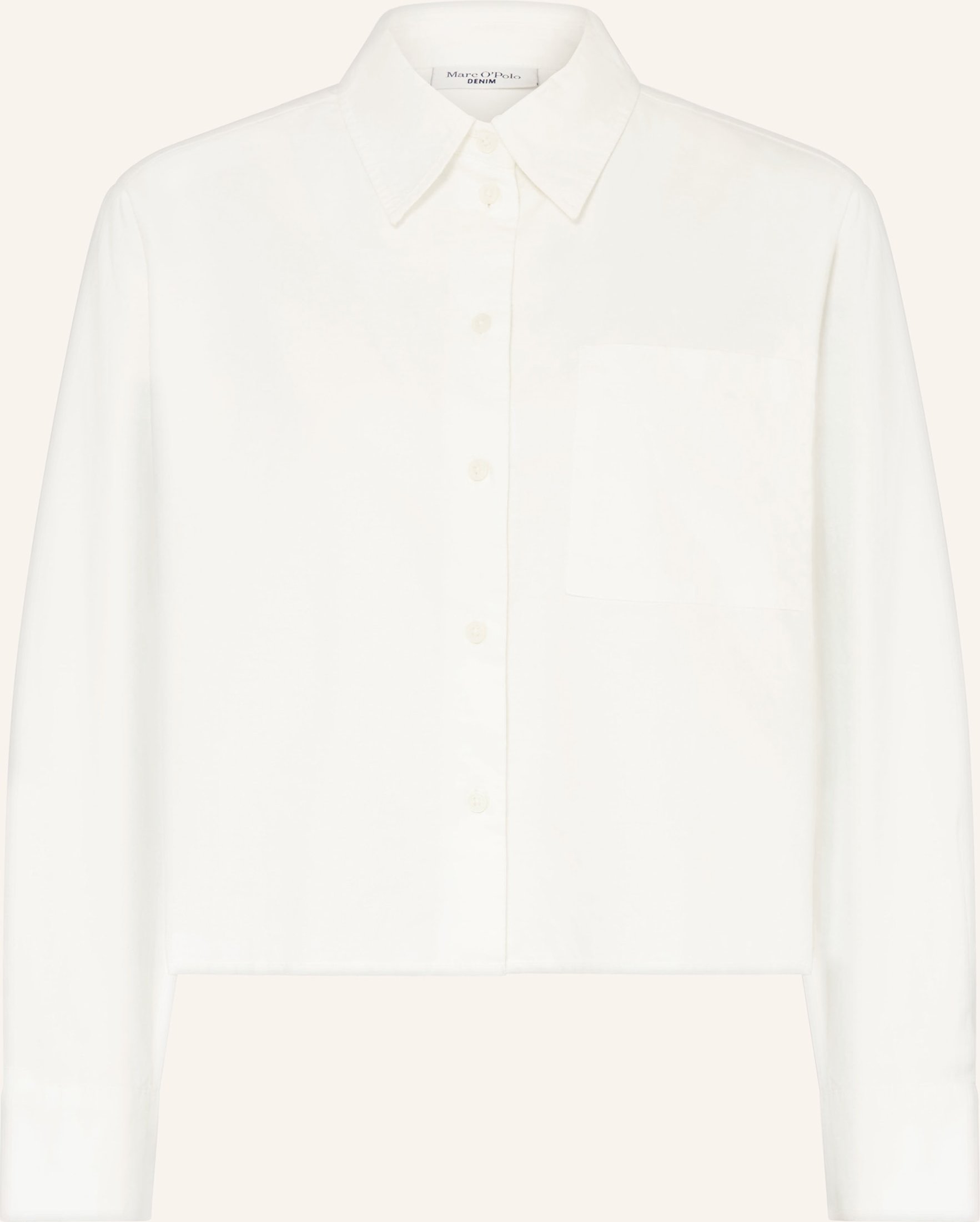 Marc O'polo Denim Hemdbluse weiss