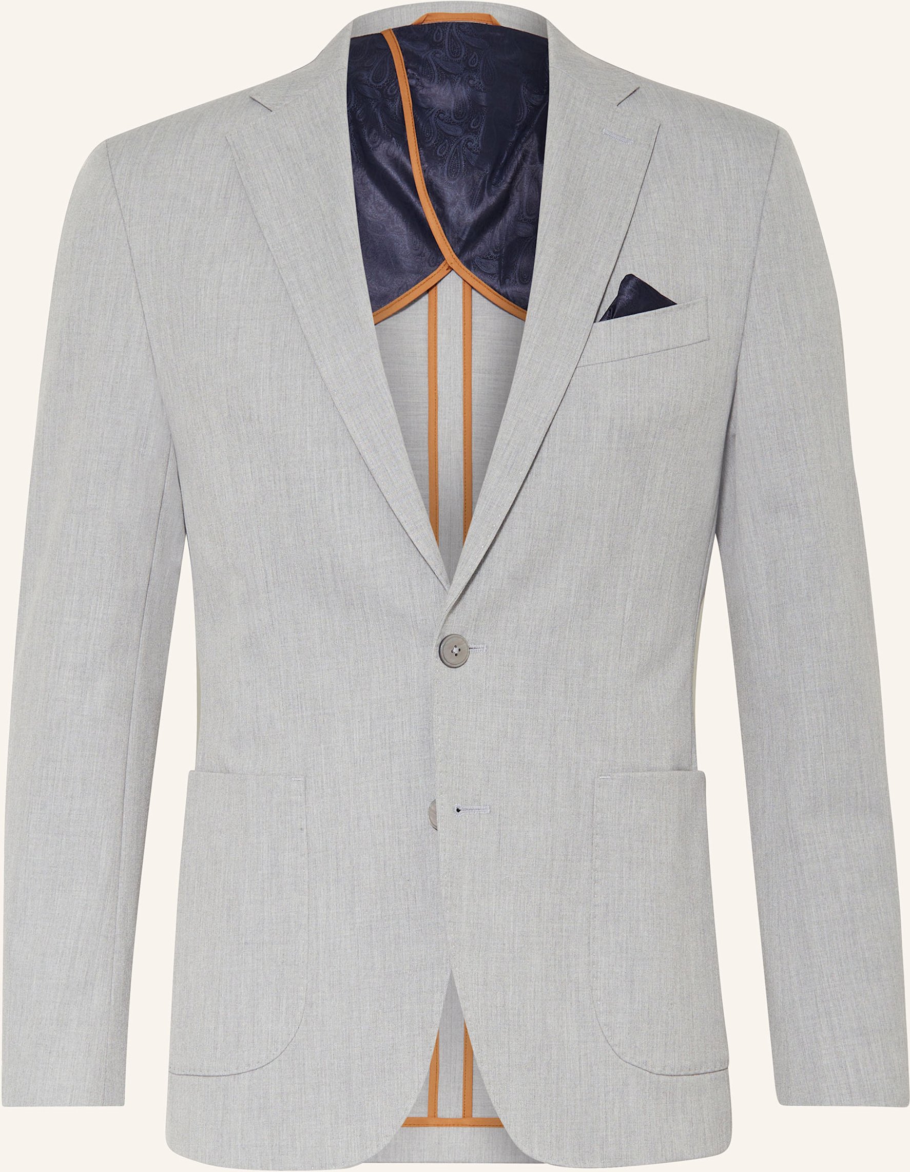 Paul Anzugsakko Slim Fit grau