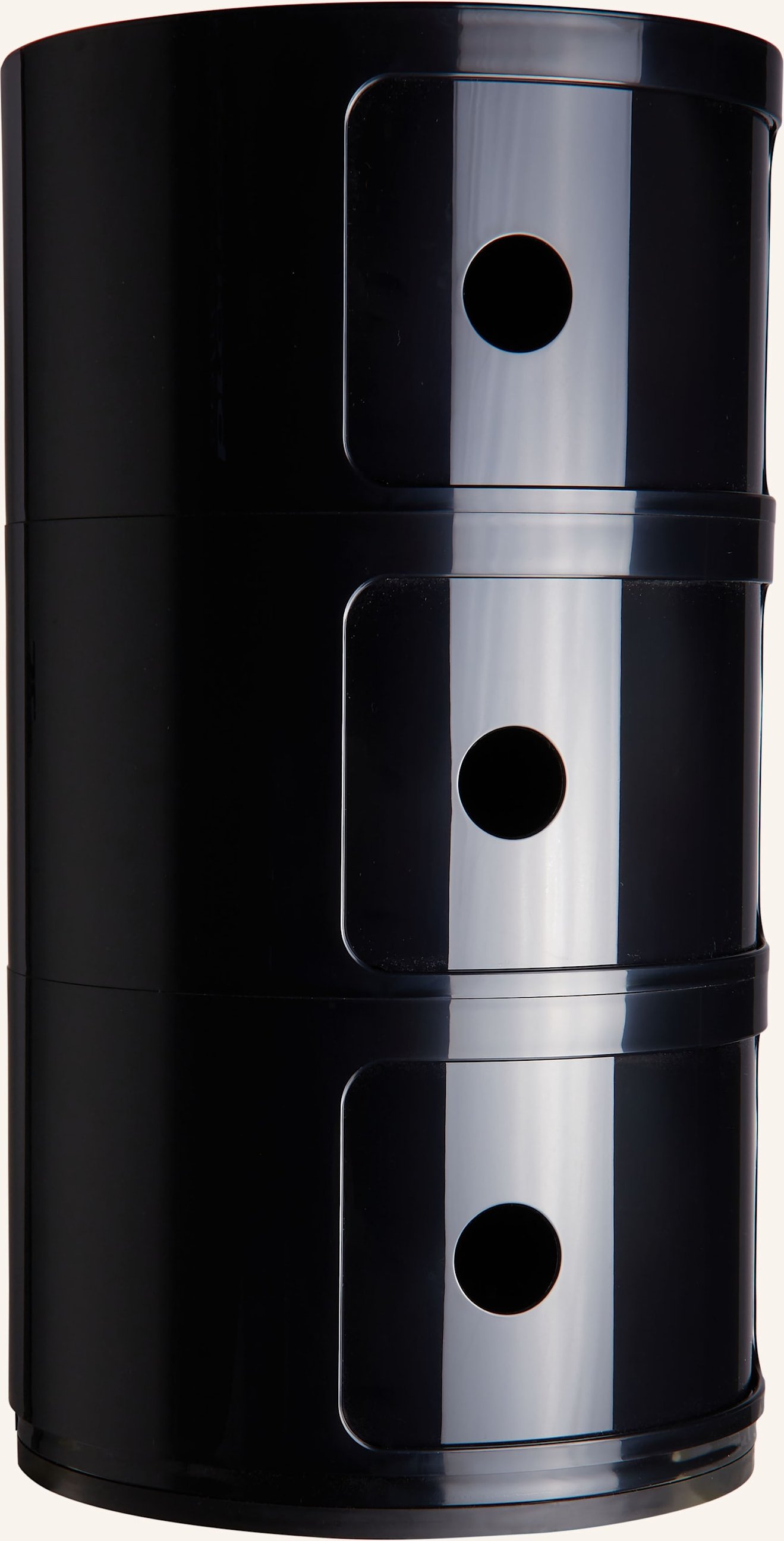 Kartell Beistelltisch Componibili schwarz