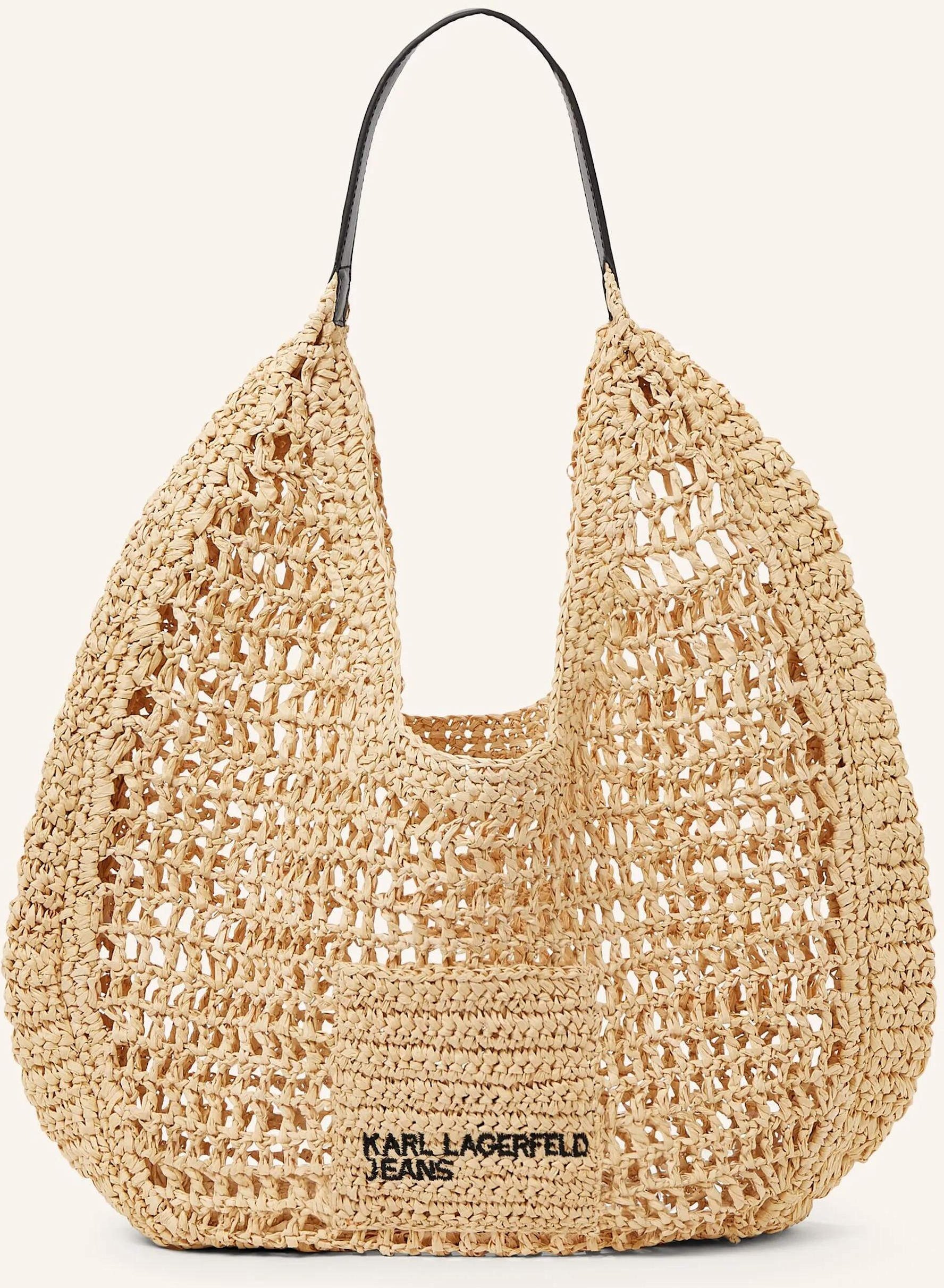 Karl Lagerfeld Jeans Shopper weiss