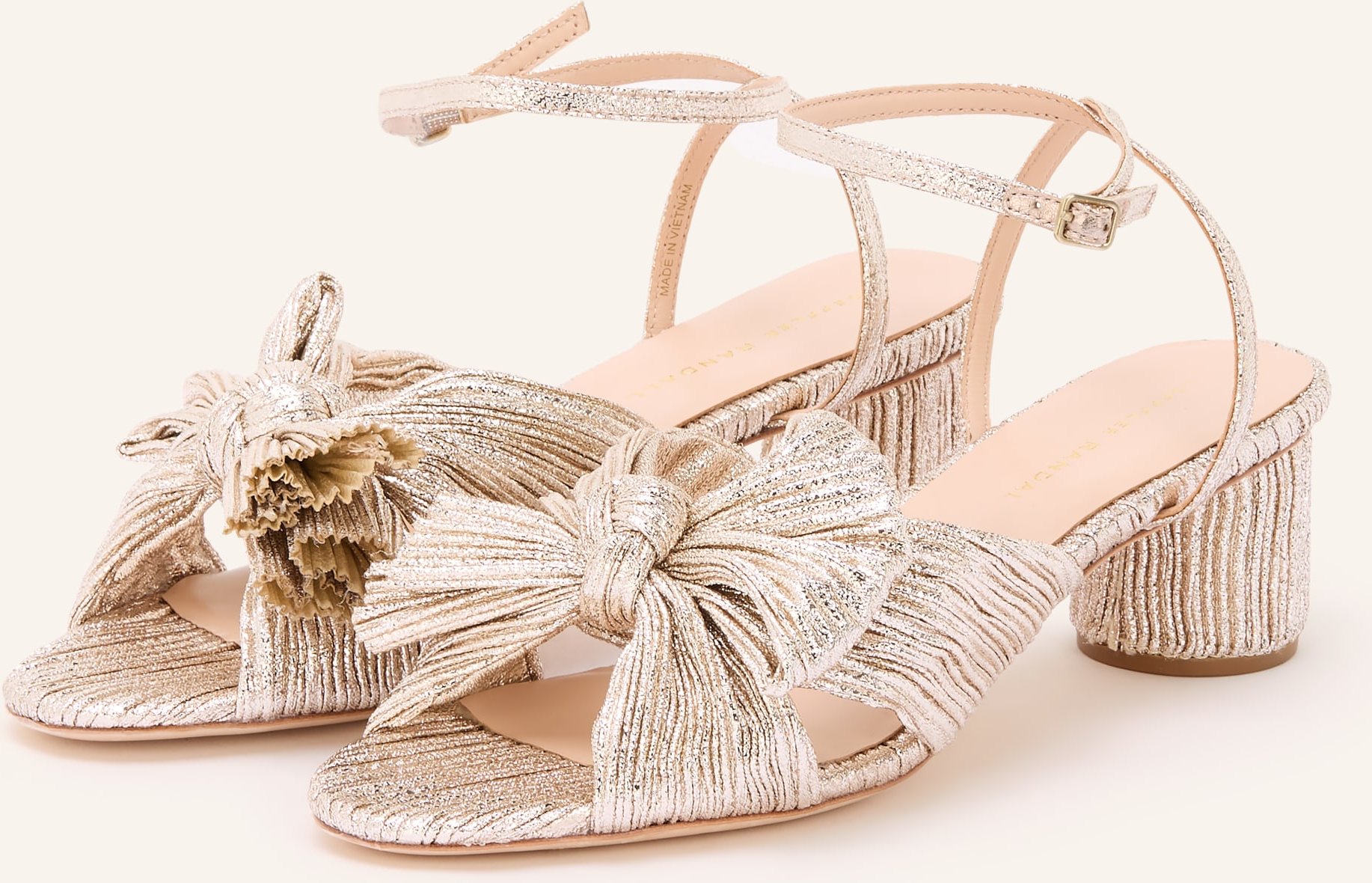 Loeffler Randall Sandaletten Dahlia beige