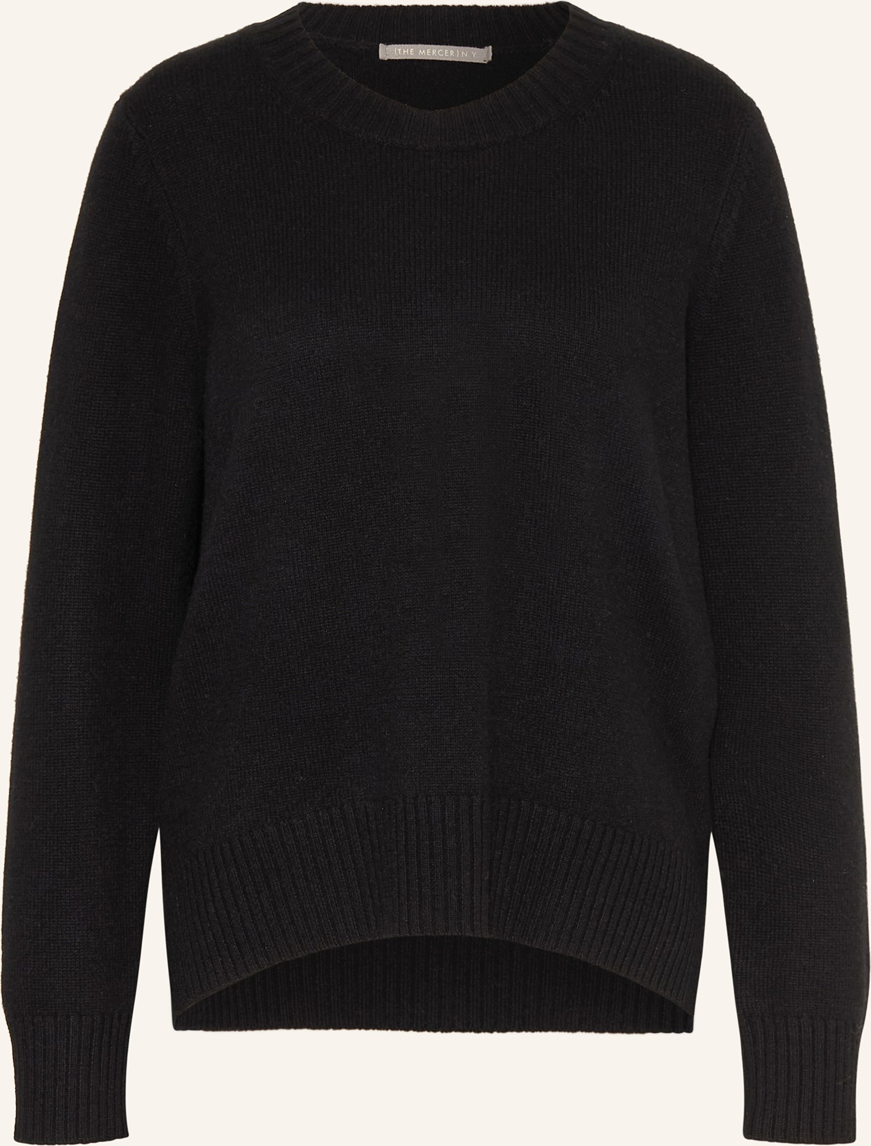 (The Mercer) N.Y. Cashmere-Pullover schwarz