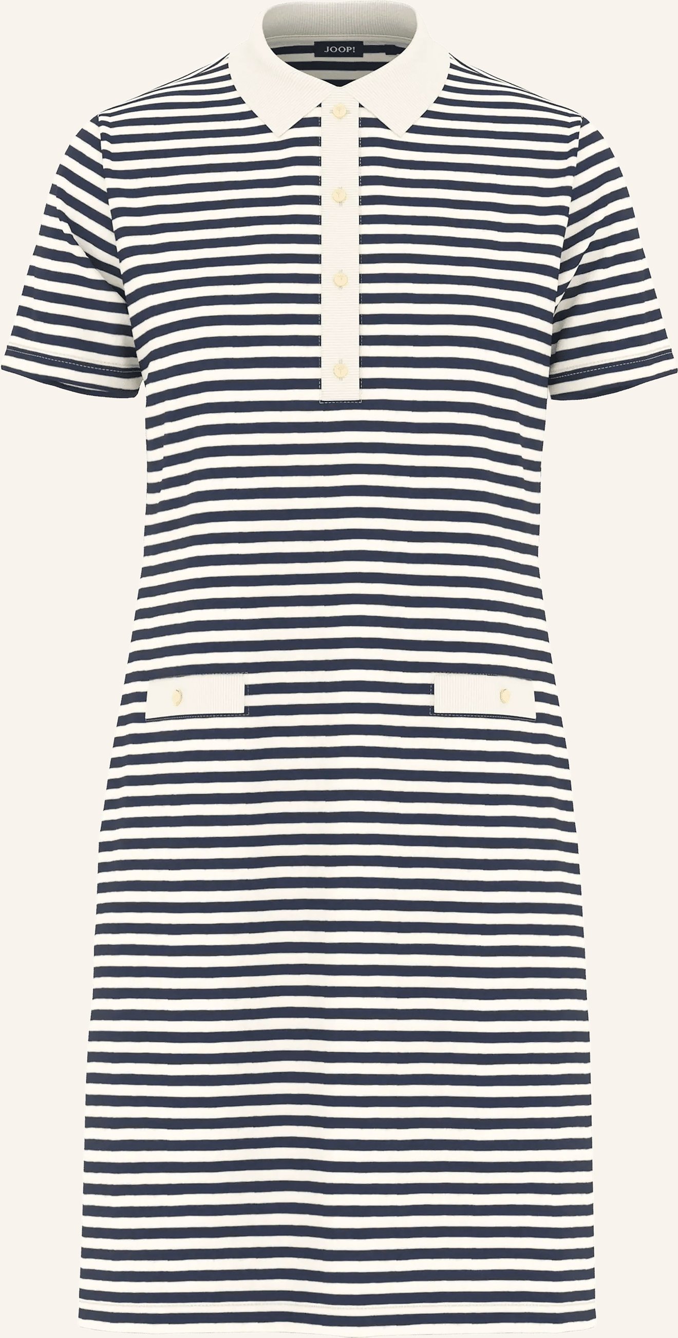 Joop! Jersey-Polokleid Travissa blau