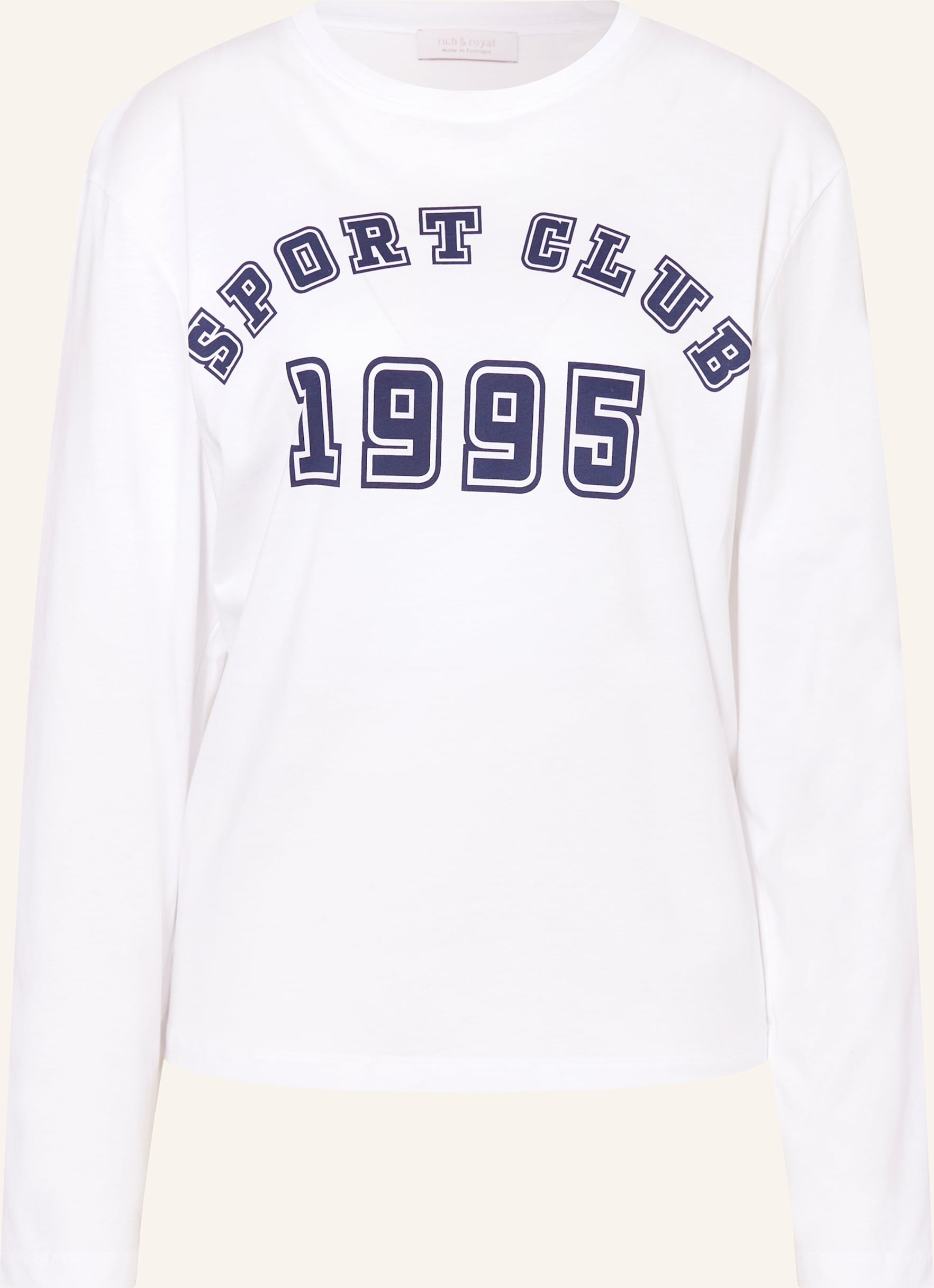 Rich & Royal Longsleeve weiss