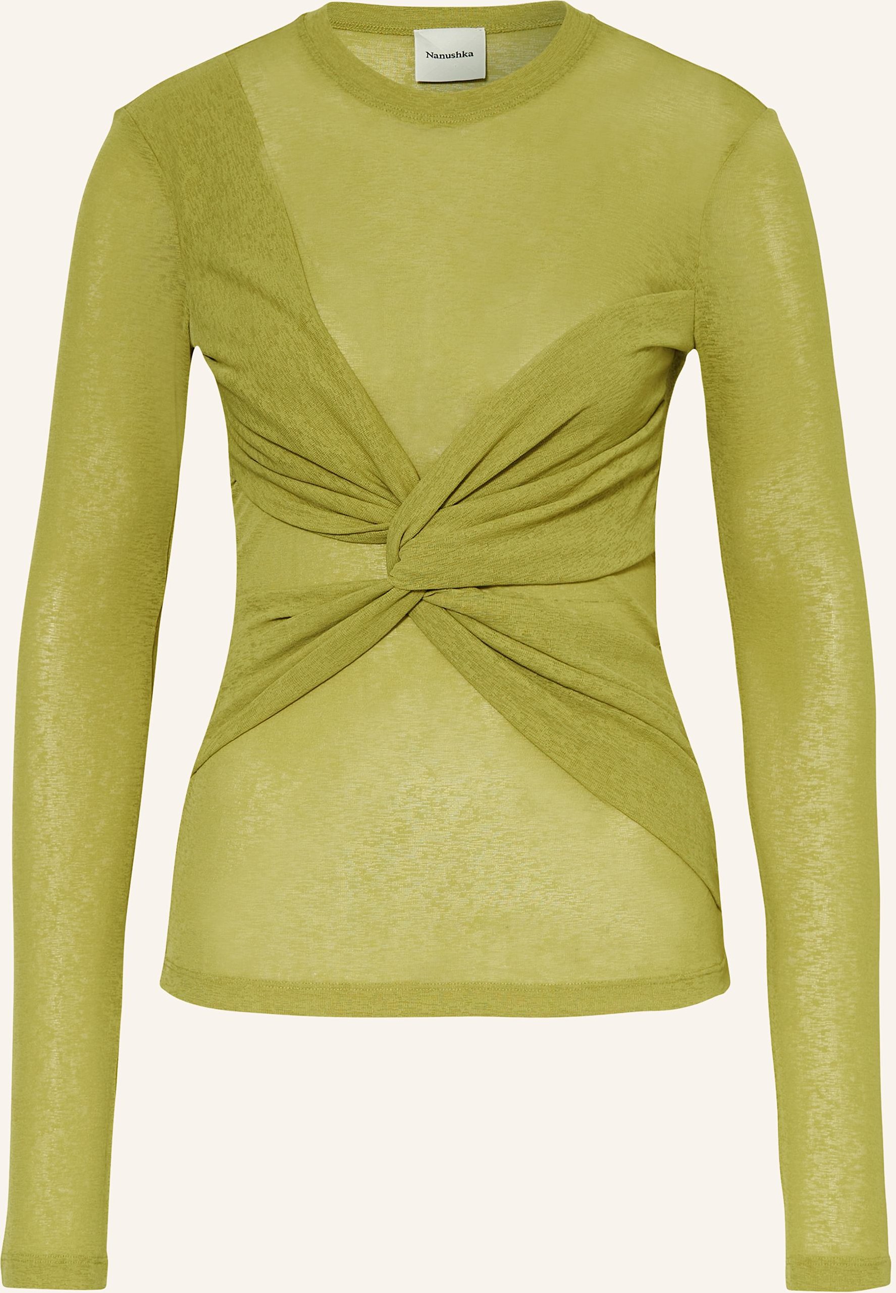 Thumbnail - Nanushka Longsleeve Izolda gruen