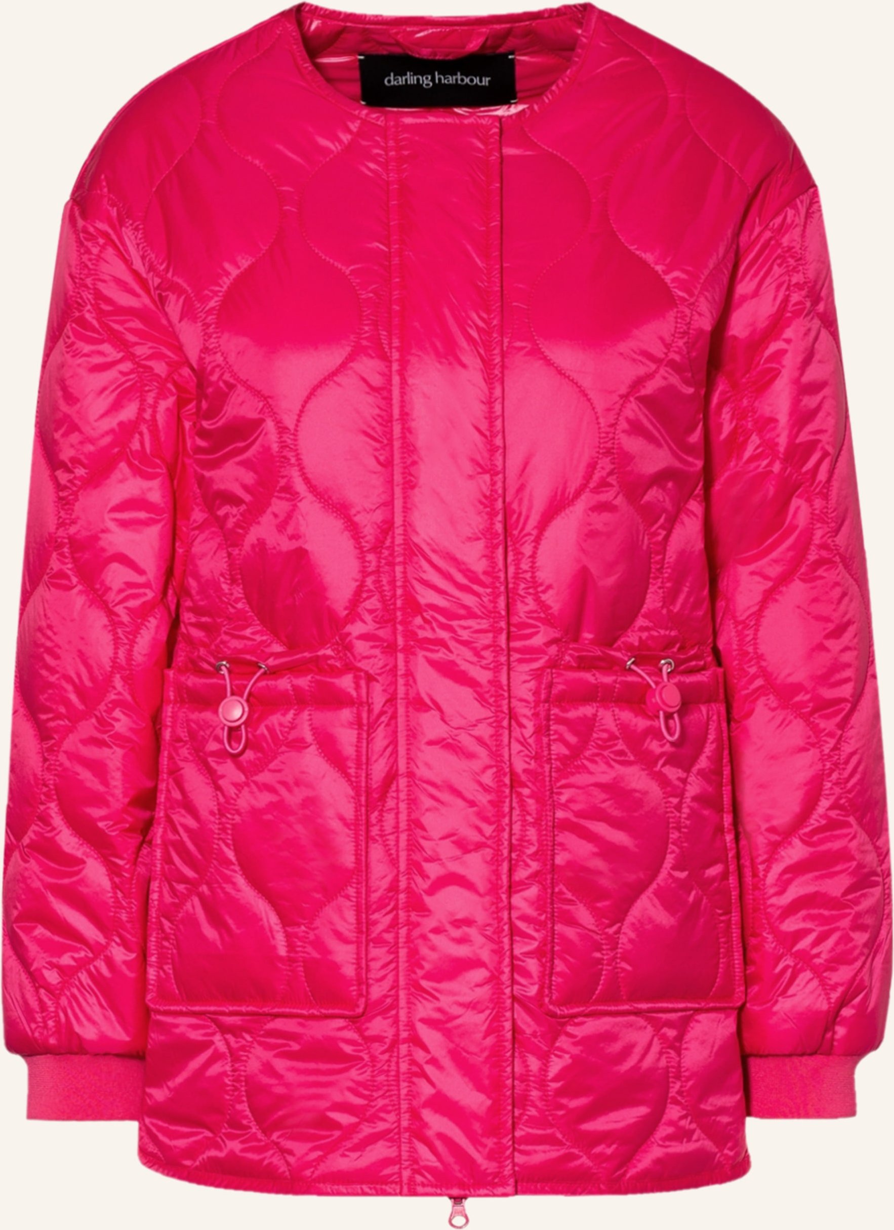 Darling Harbour Steppjacke pink