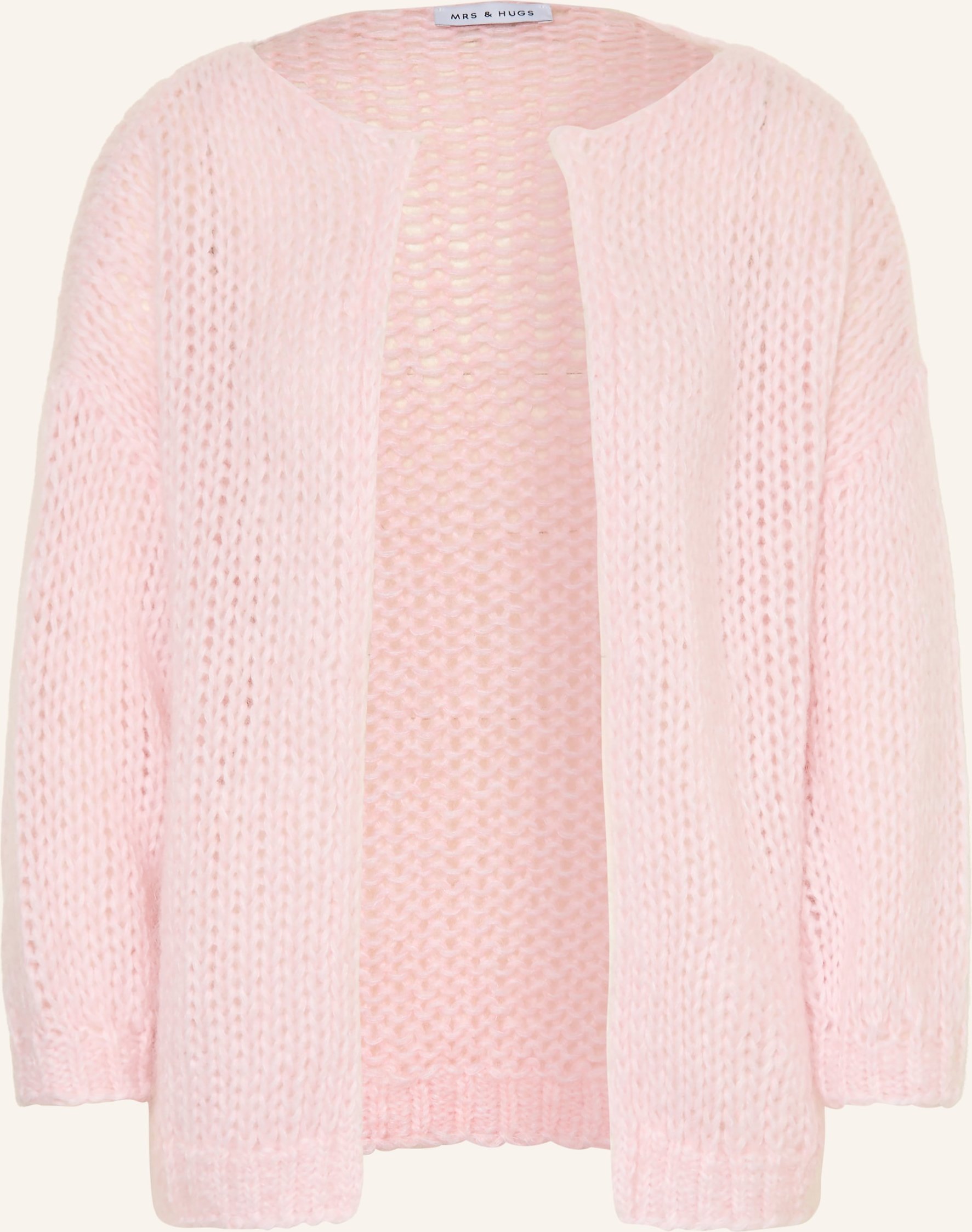 Mrs & Hugs Strickhülle Mit Mohair rosa