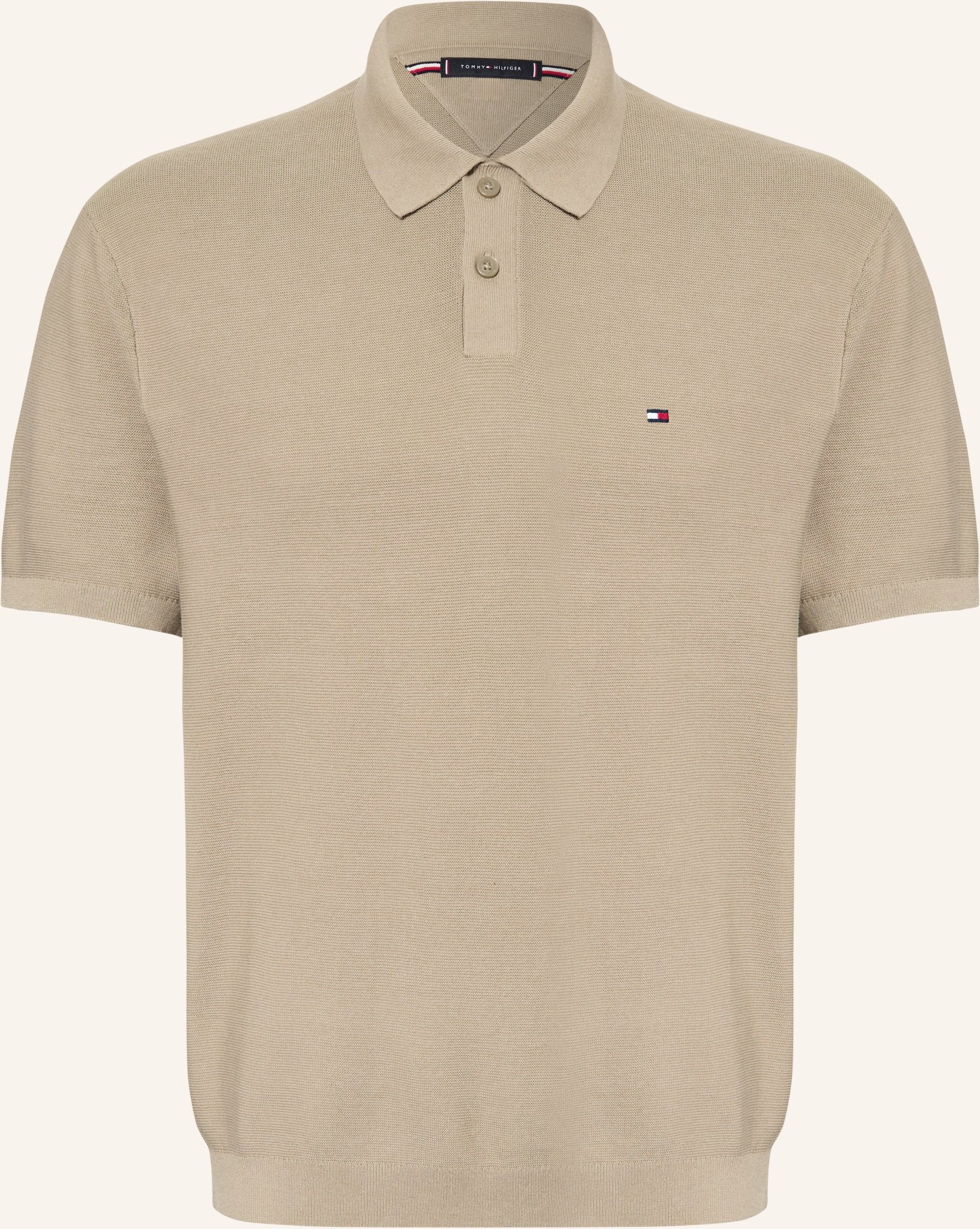 Tommy Hilfiger Piqué-Poloshirt beige