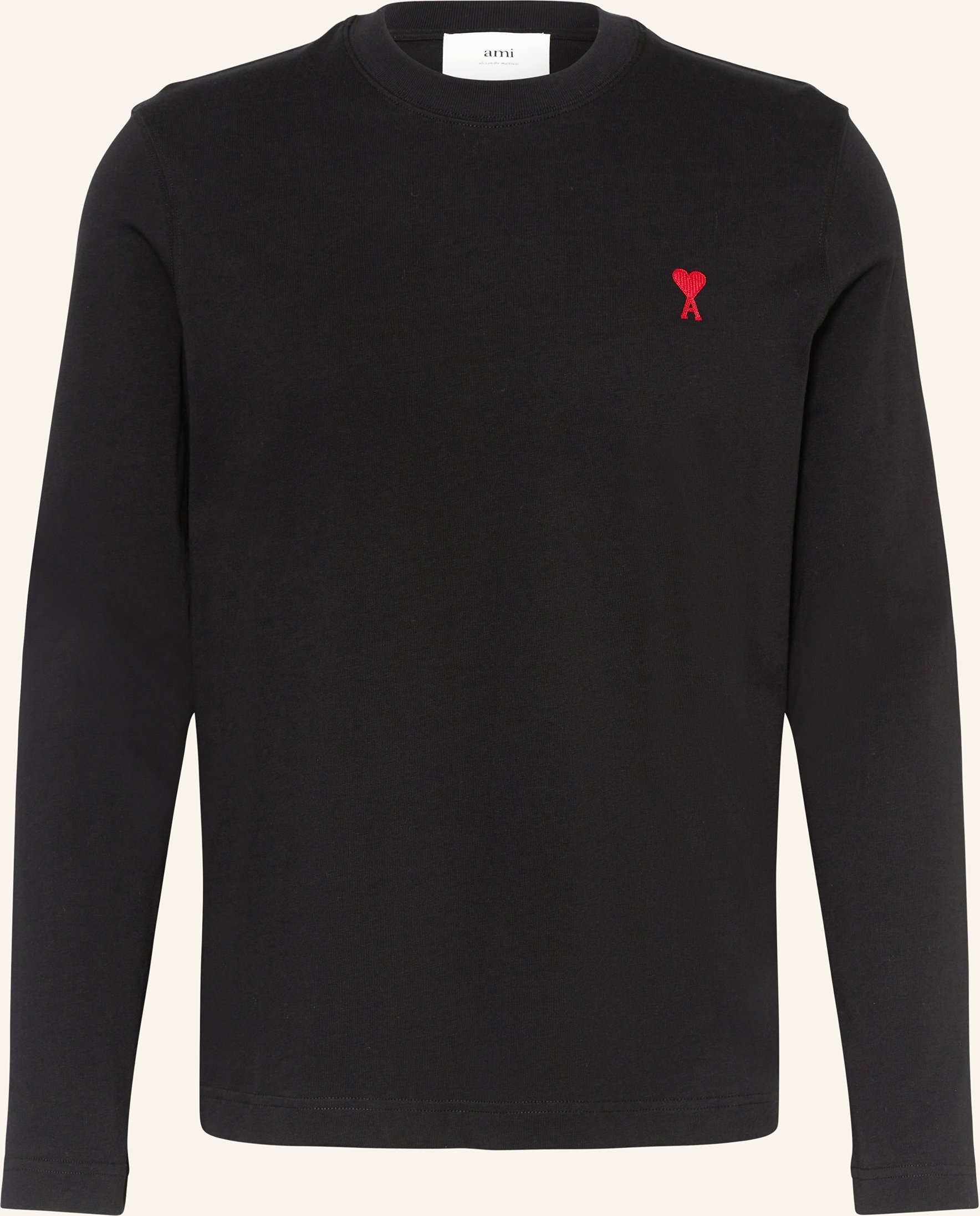 Ami Paris Longsleeve schwarz