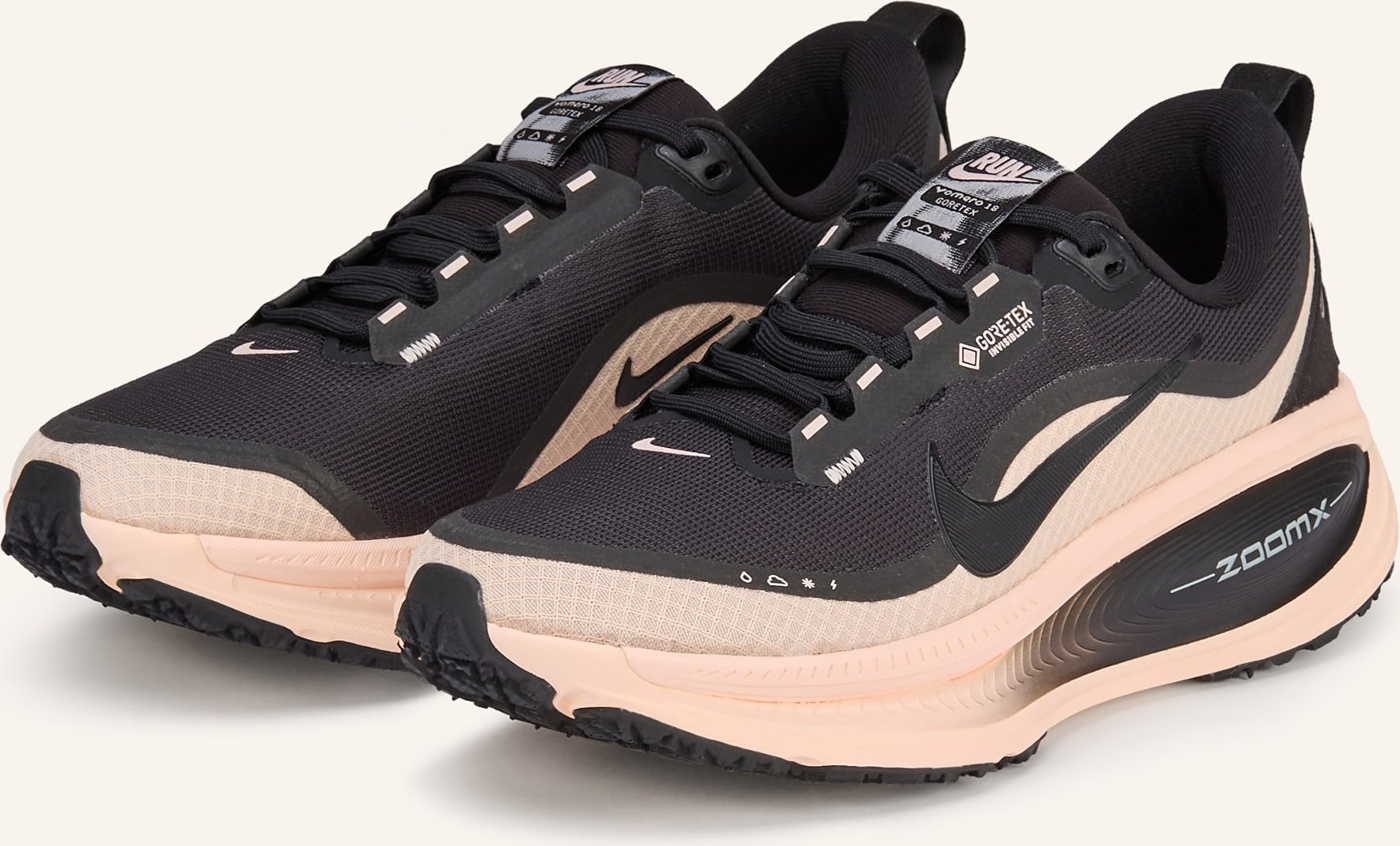 Nike Laufschuhe Vomero 18 Gtx schwarz