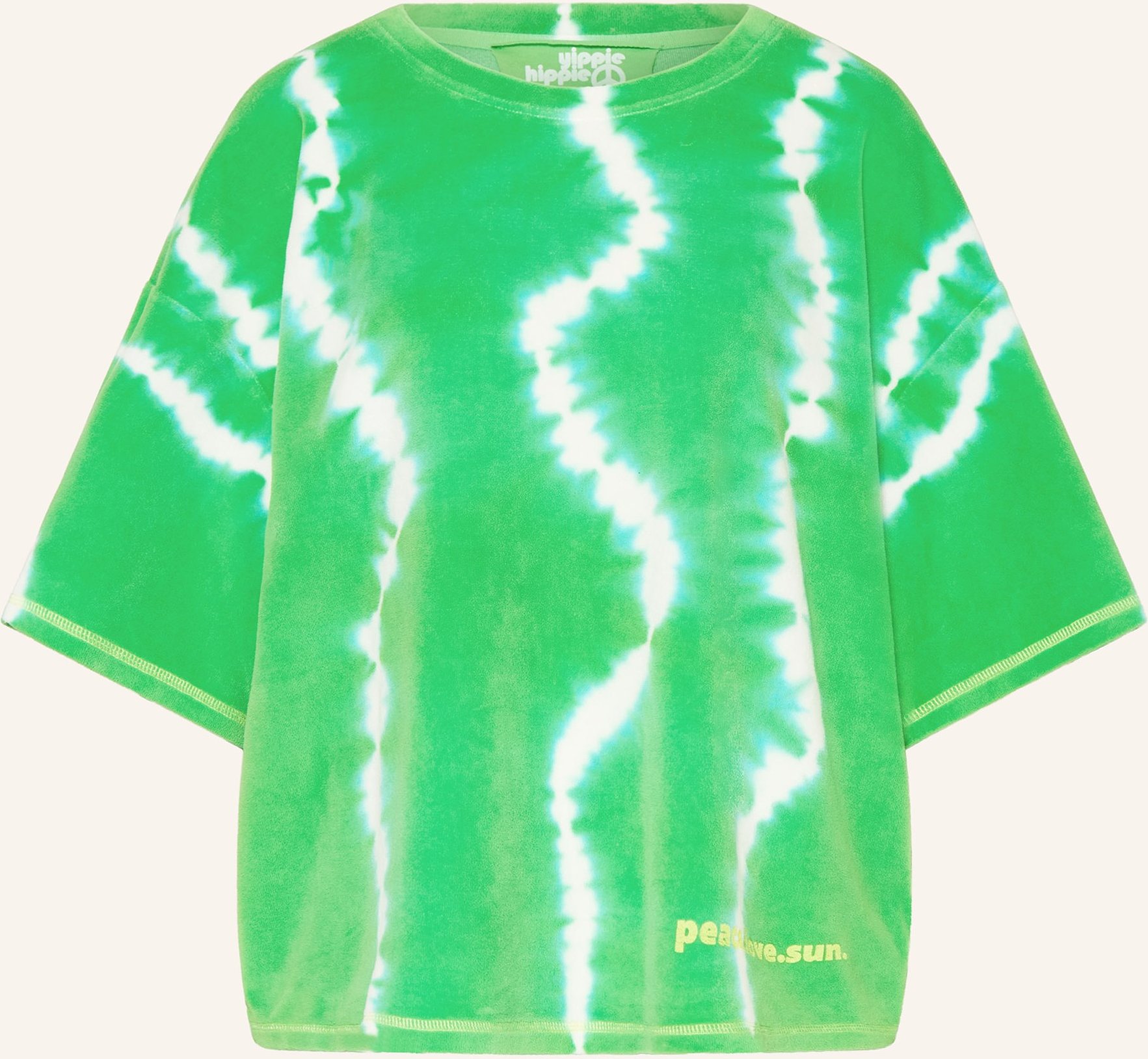 Yippie Hippie Nickishirt gruen