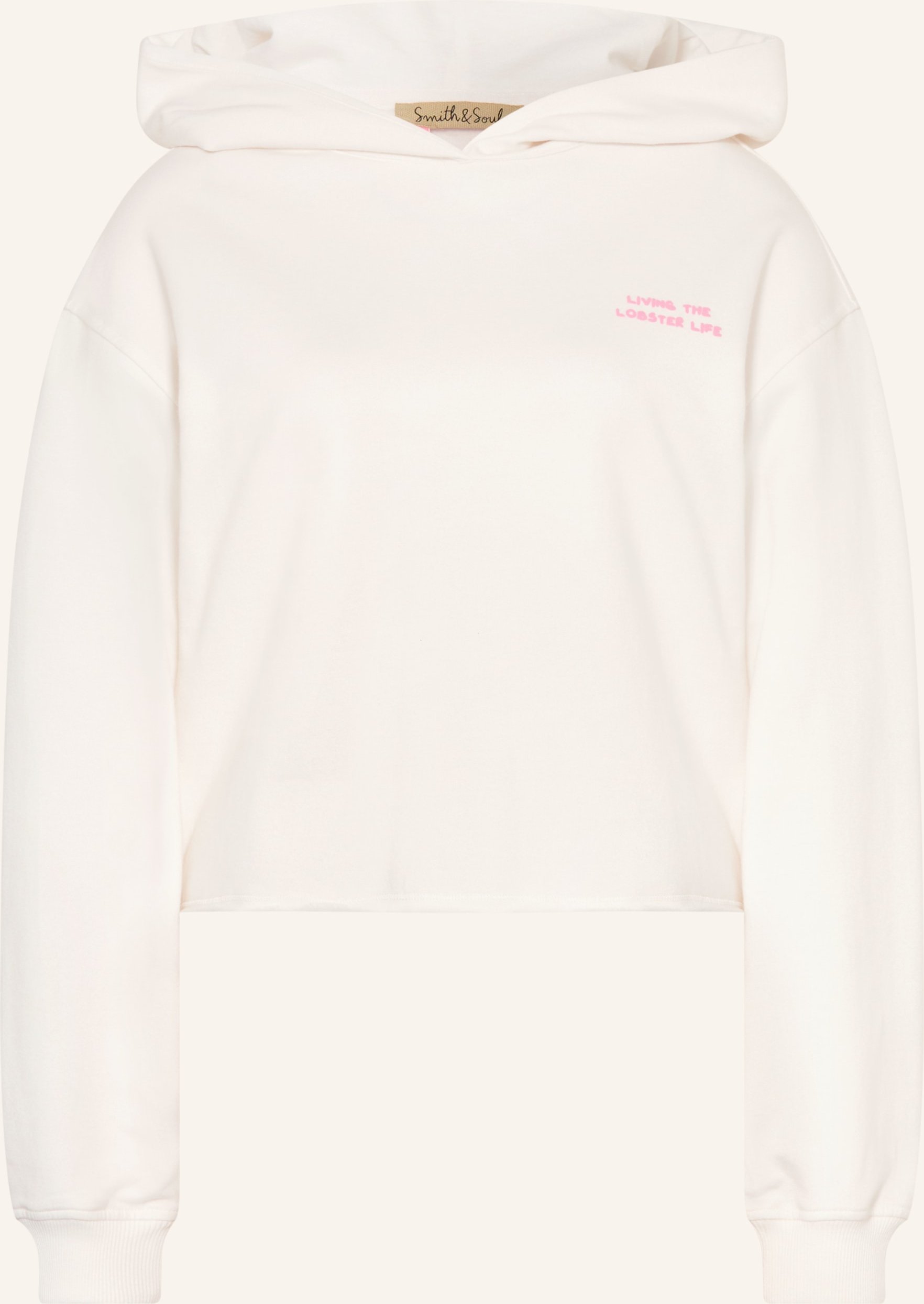 Smith & Soul Sweatshirt Mit Pailletten weiss