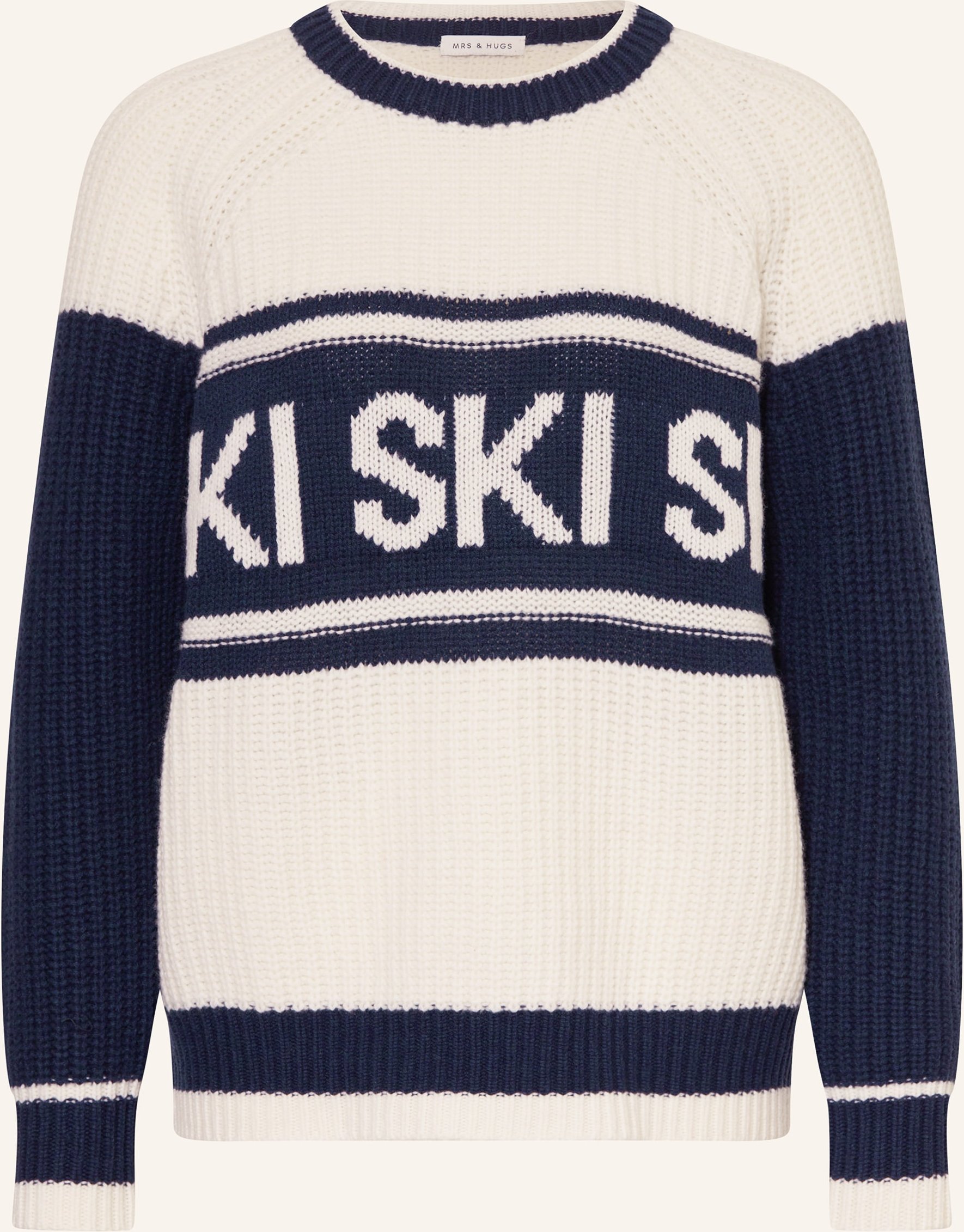 Mrs & Hugs Pullover blau