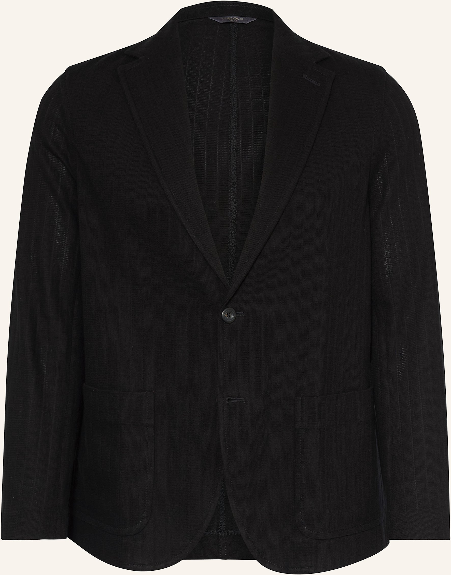 Circolo 1901 Stricksakko Regular Fit schwarz