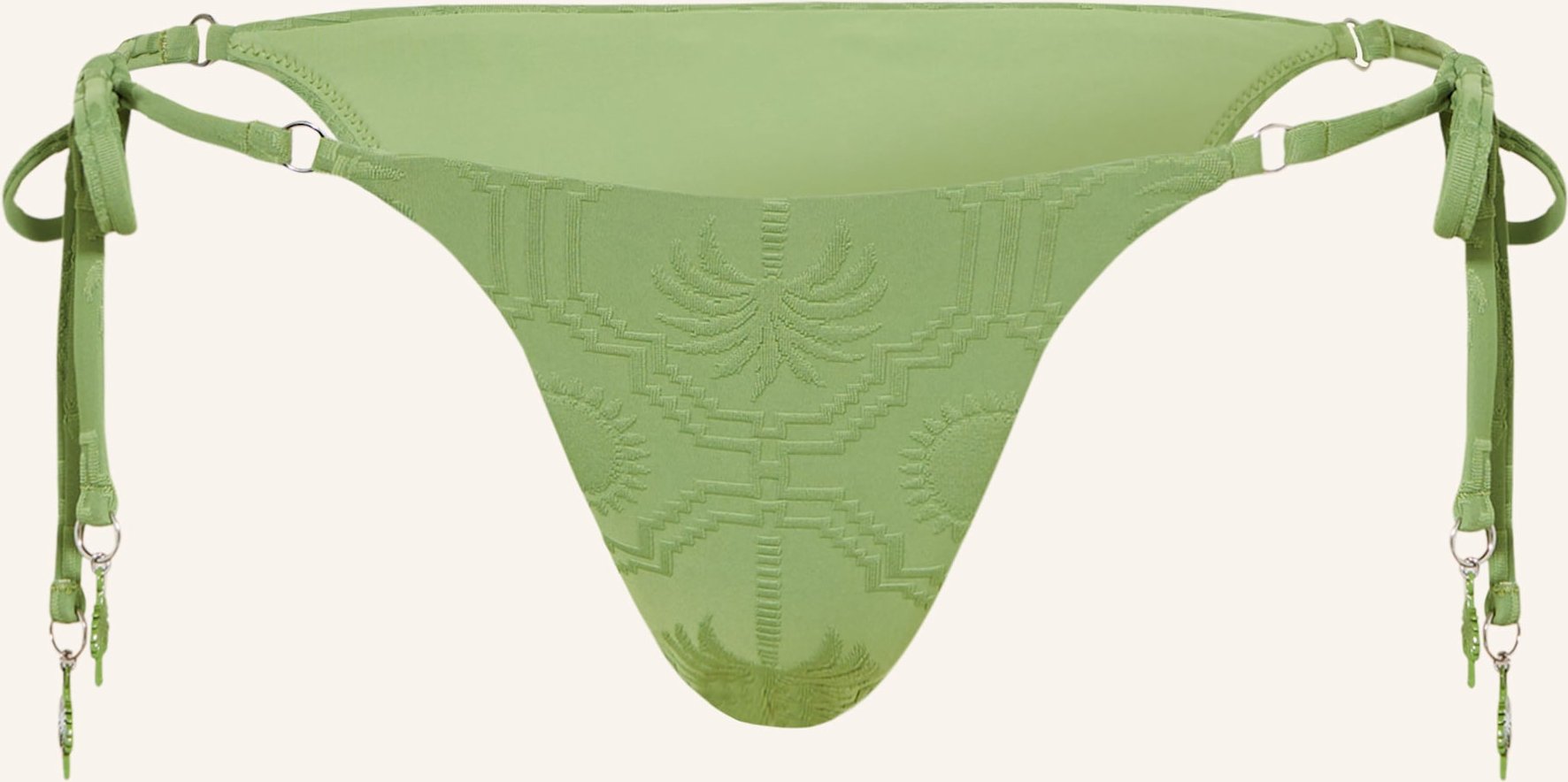 Seafolly Triangel-Bikini-Hose Oasis gruen