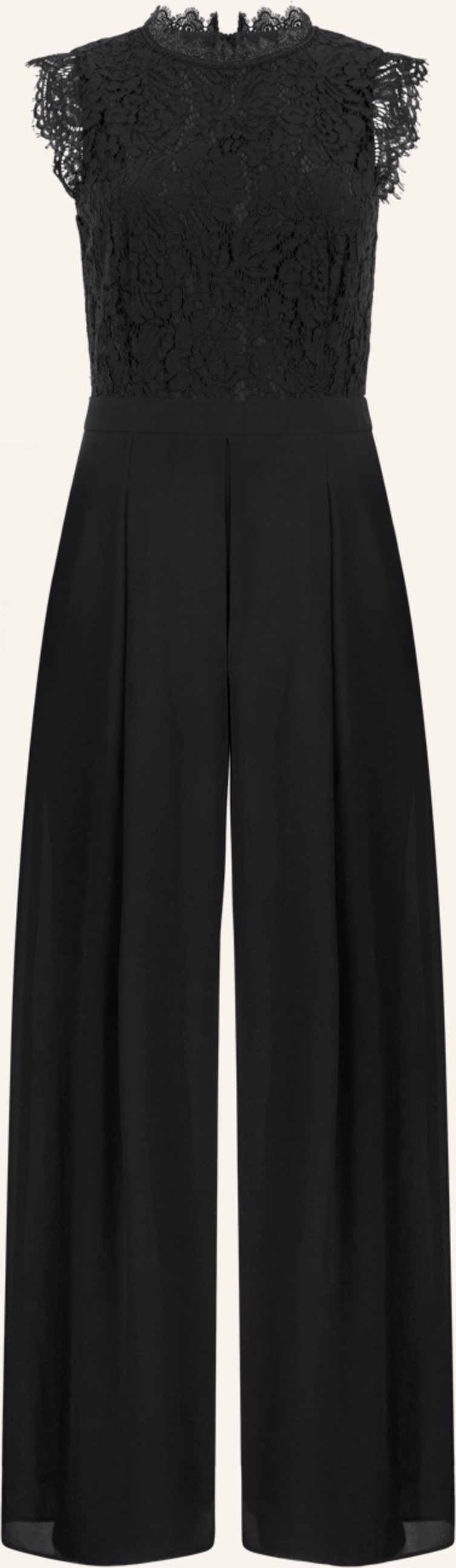 Apart Overall Mit Spitzenoberteil schwarz