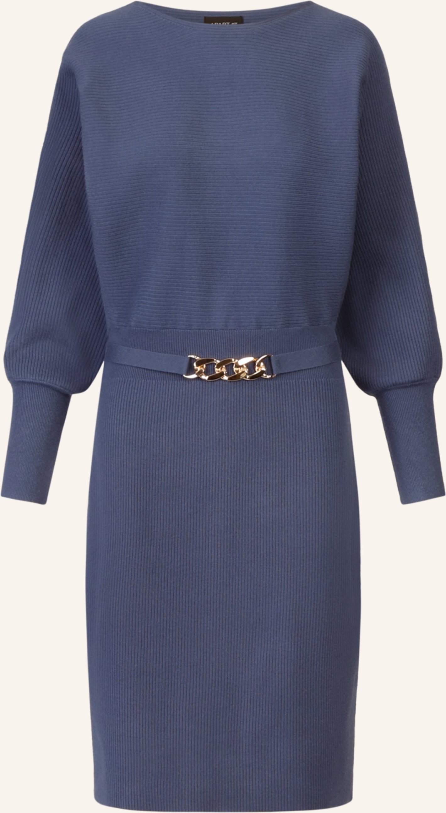 Apart Strickkleid blau