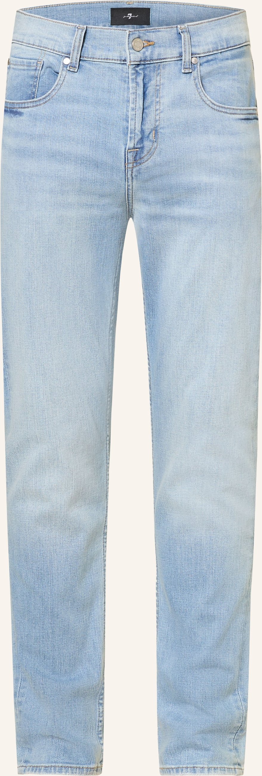 7 For All Mankind Jeans Slimmy Tapered Skinny Fit blau