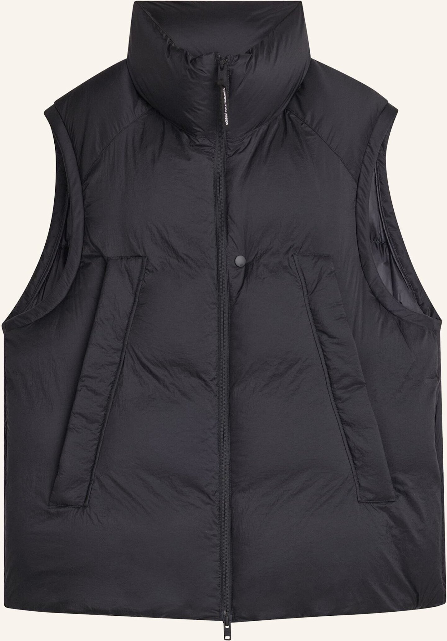 Y-3 Y-3 Puffer Daunenweste schwarz