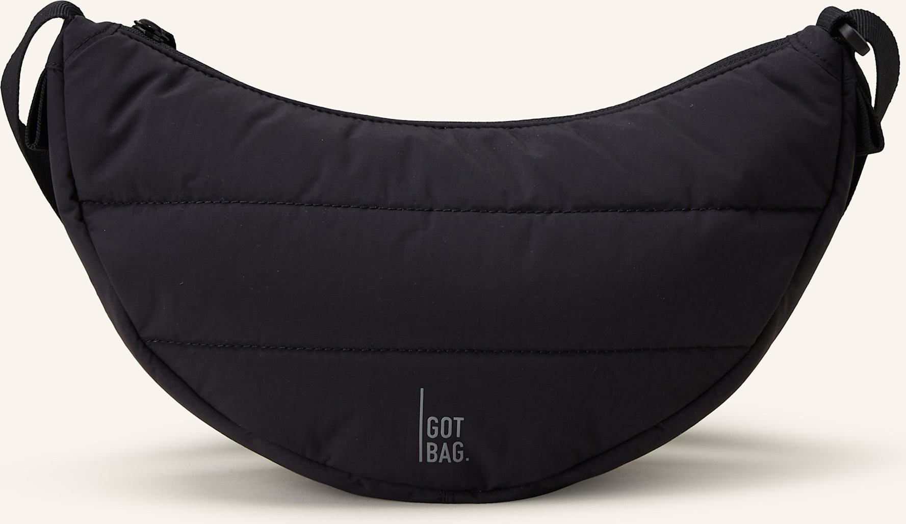 Got Bag Umhängetasche Puffer Moon Bag Small schwarz