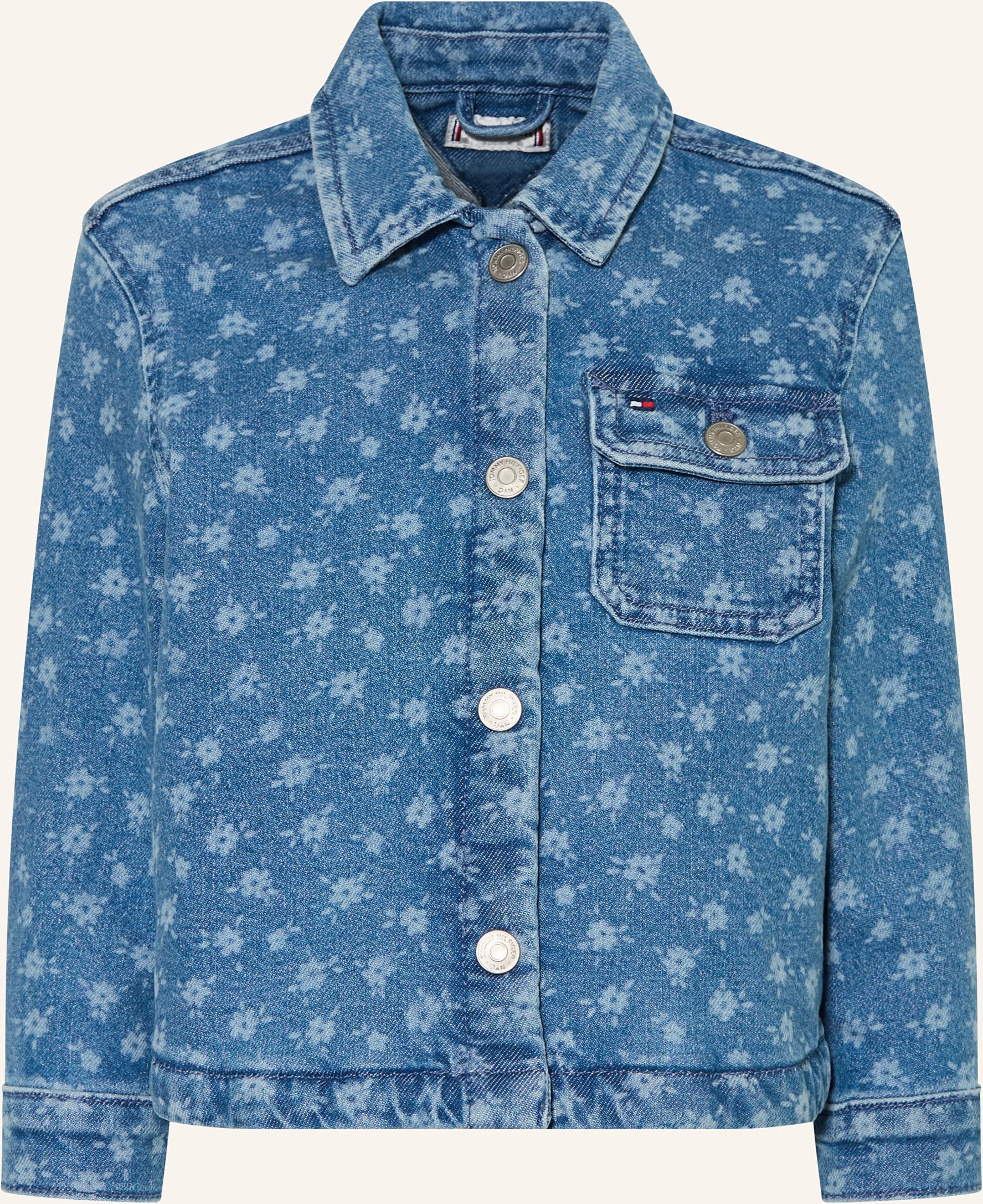 Tommy Hilfiger Jeans-Overjacket blau