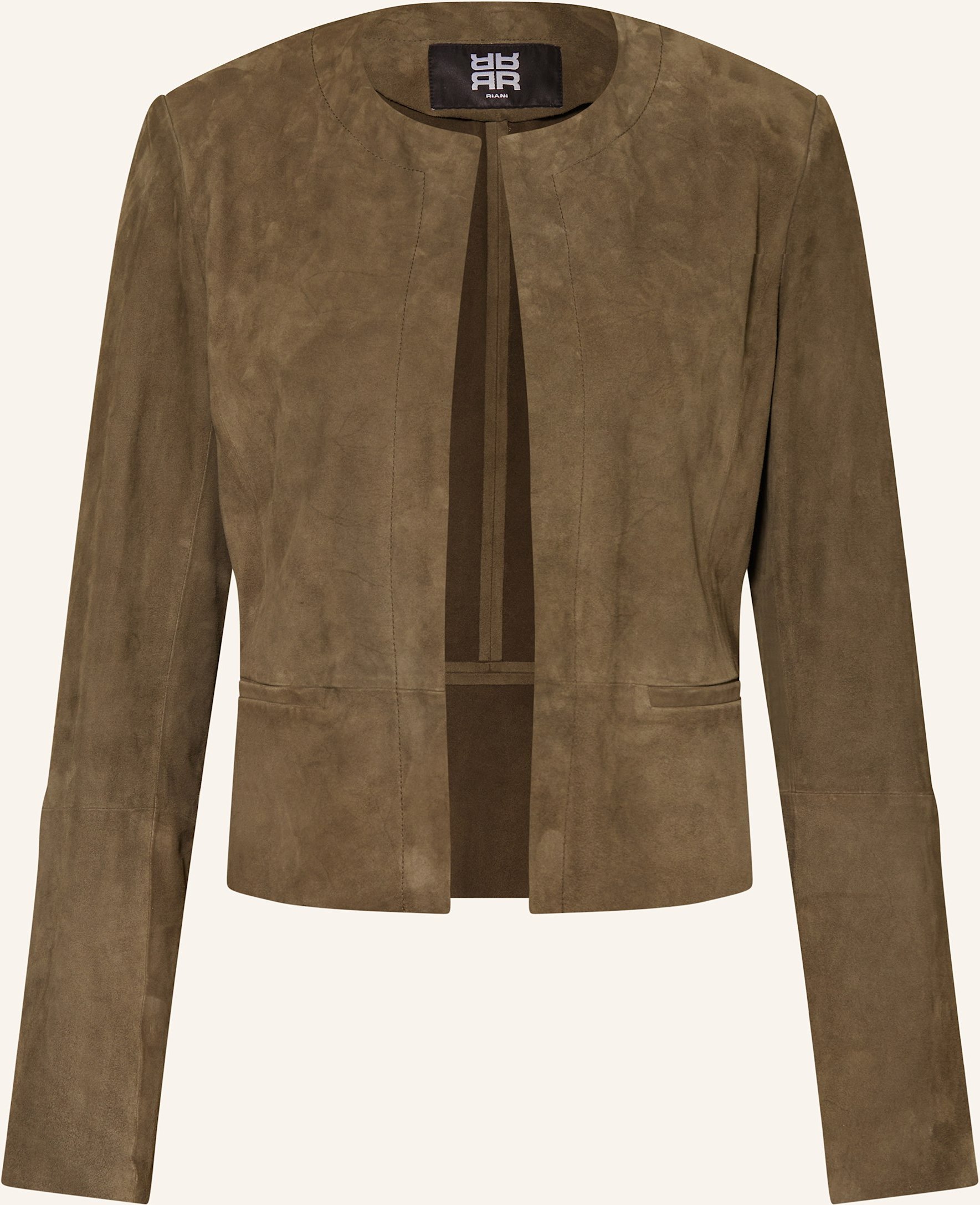 Riani Lederjacke gruen