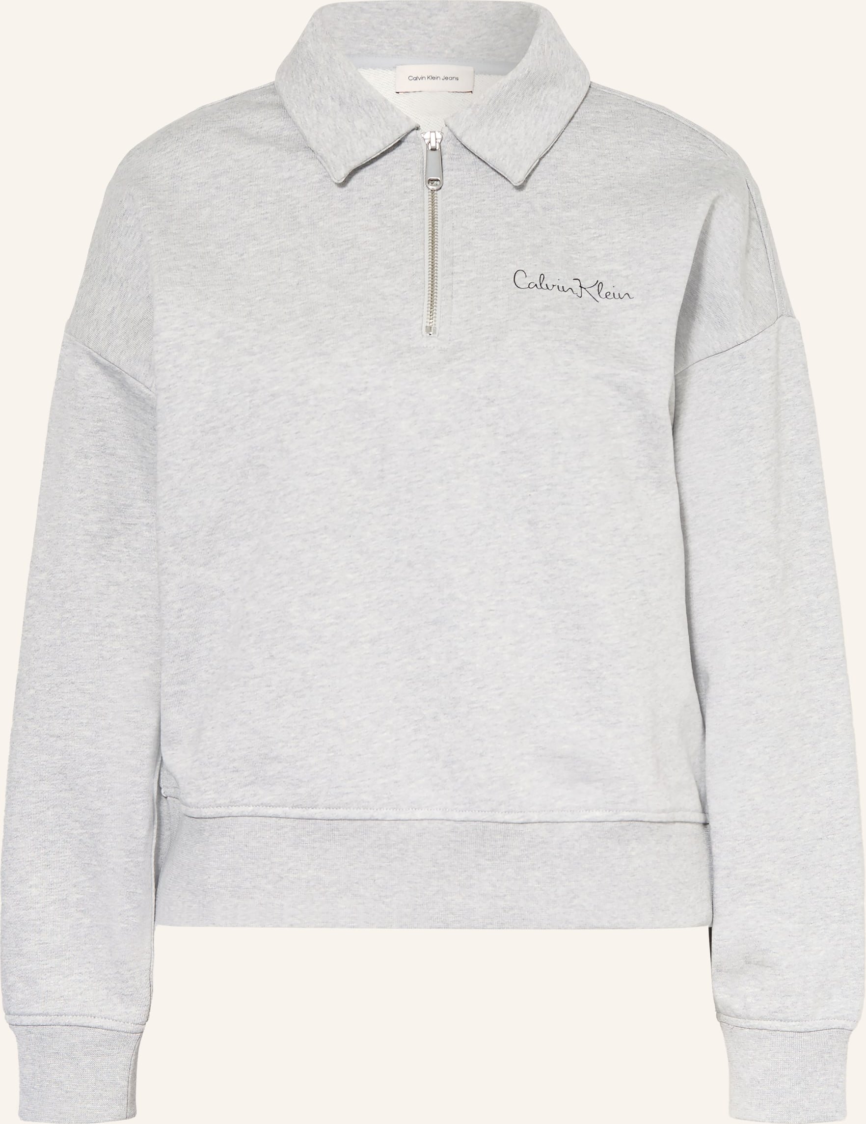 Calvin Klein Jeans Sweatshirt grau