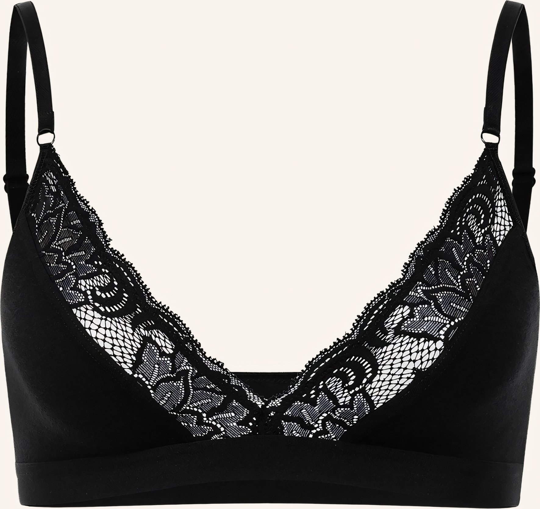 Erlich Textil Soft-Bh Clara schwarz