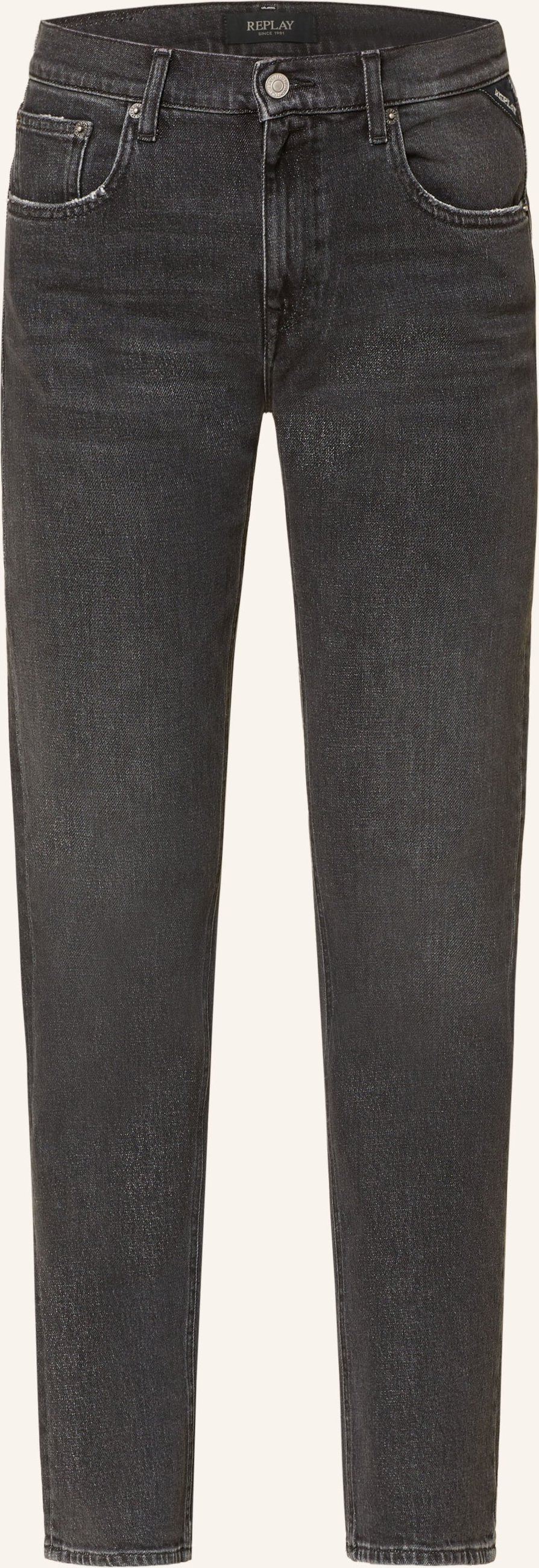 Replay Straight Jeans Akeme grau