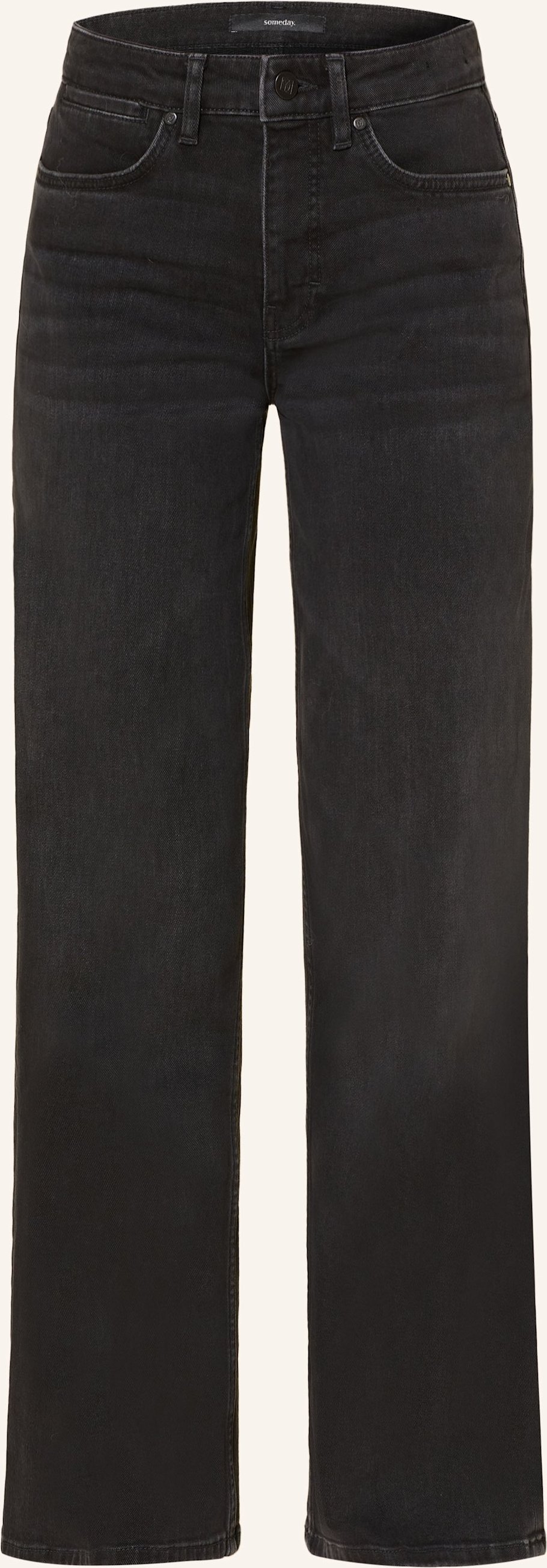 Someday Cropped Jeans Corah Iconic grau