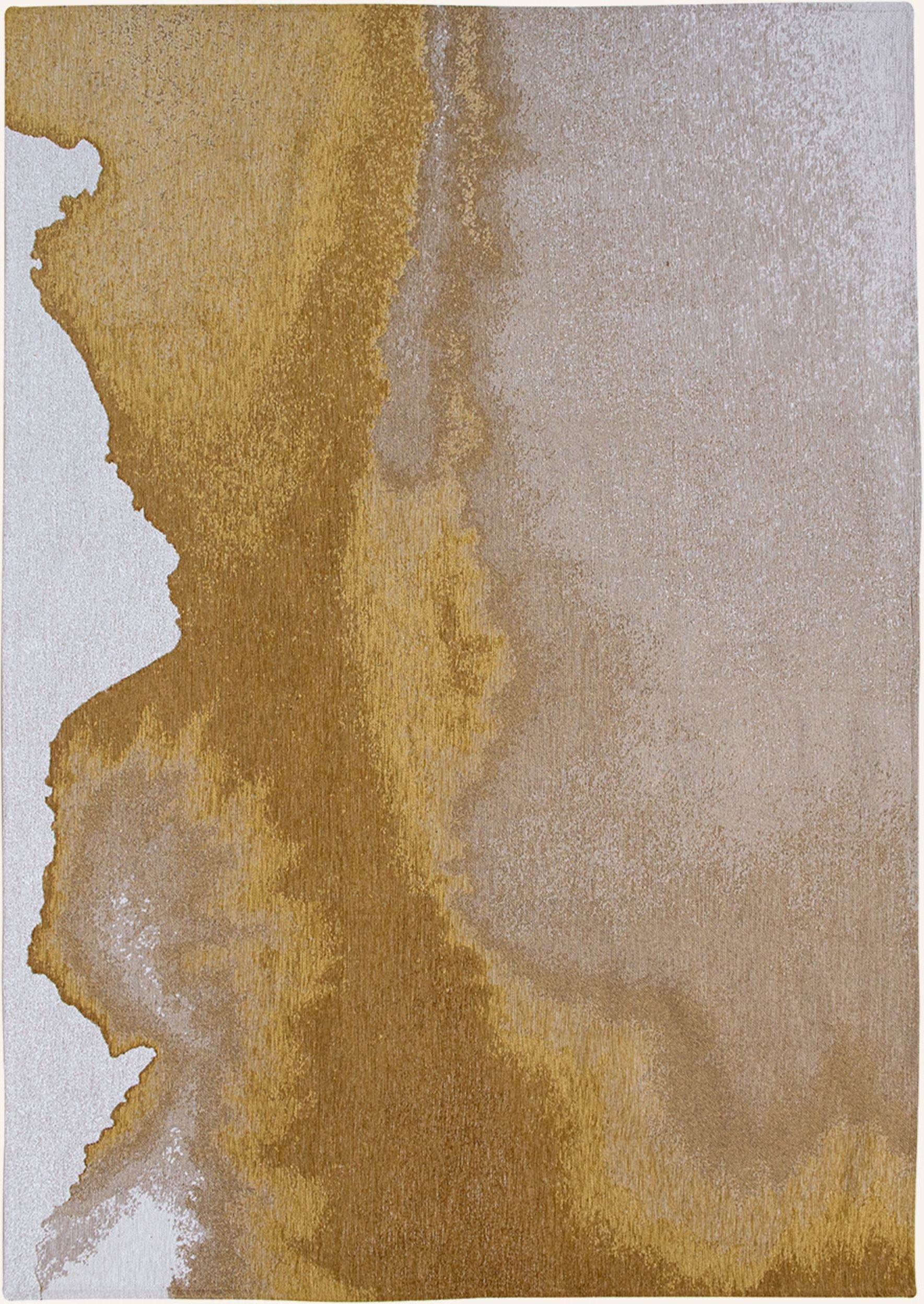 Louis De Poortere Teppich Meditation Lagoon gelb