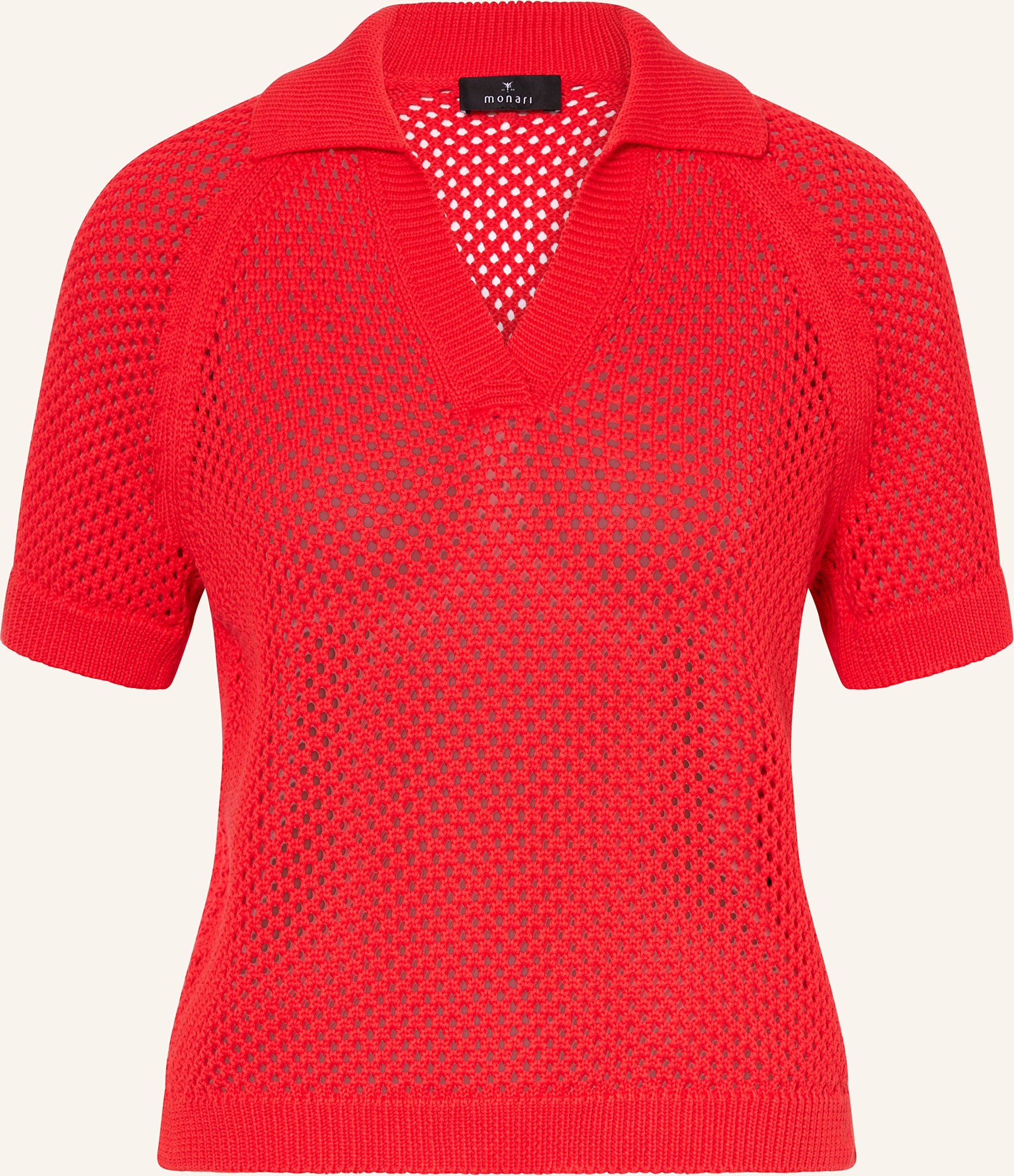 Monari Strickshirt rot