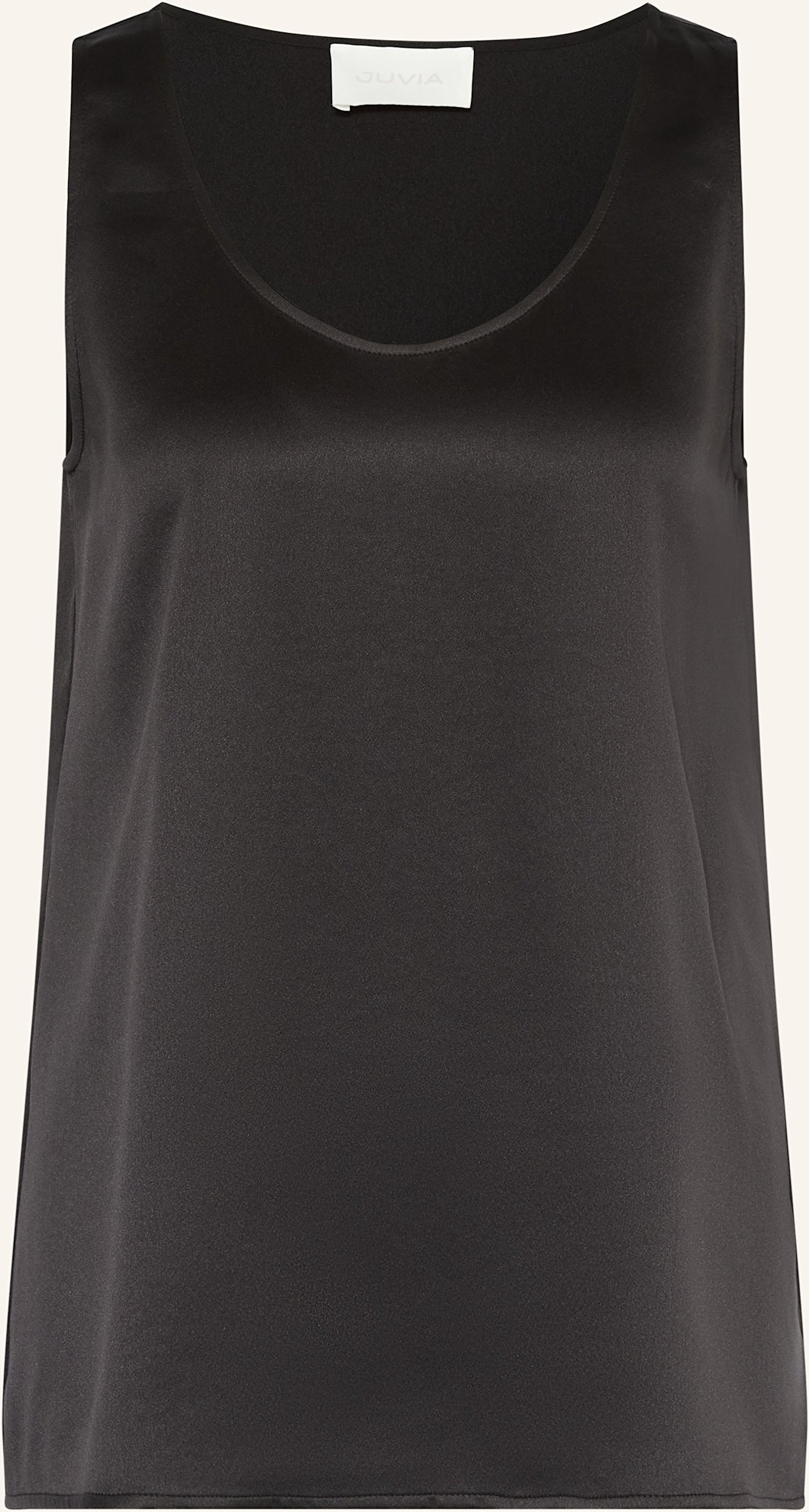 Juvia Satintop Finnja schwarz