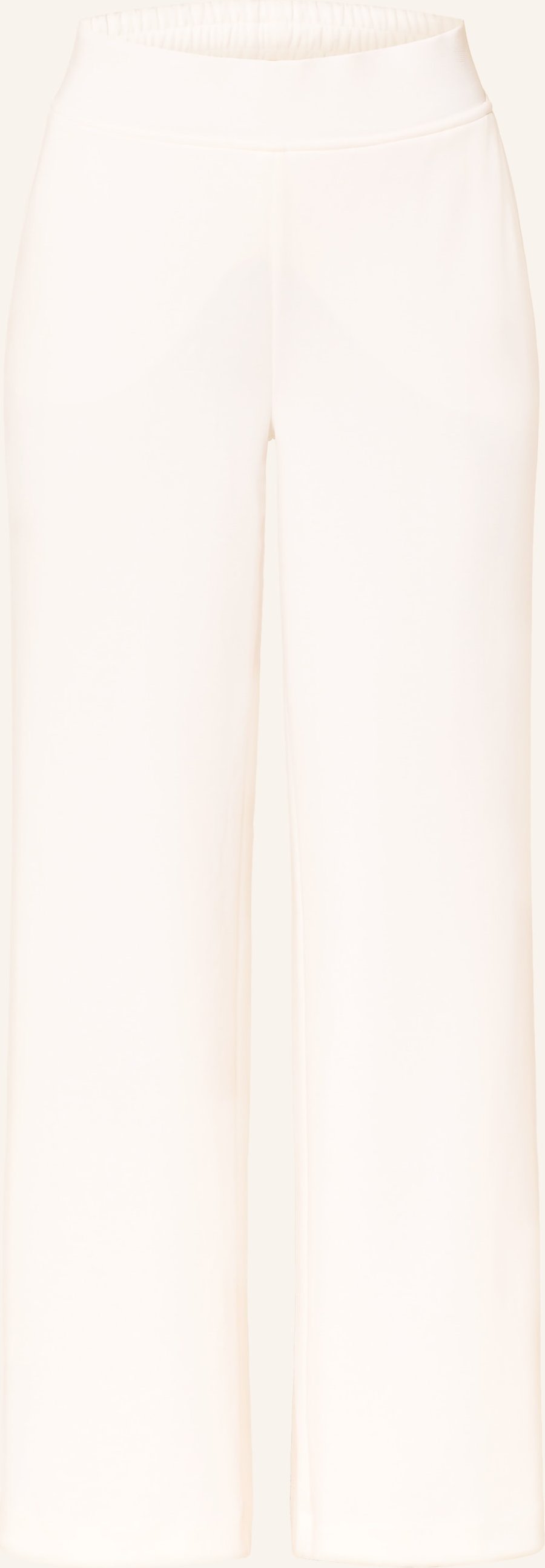 Milano Italy Marlenehose Aus Jersey weiss