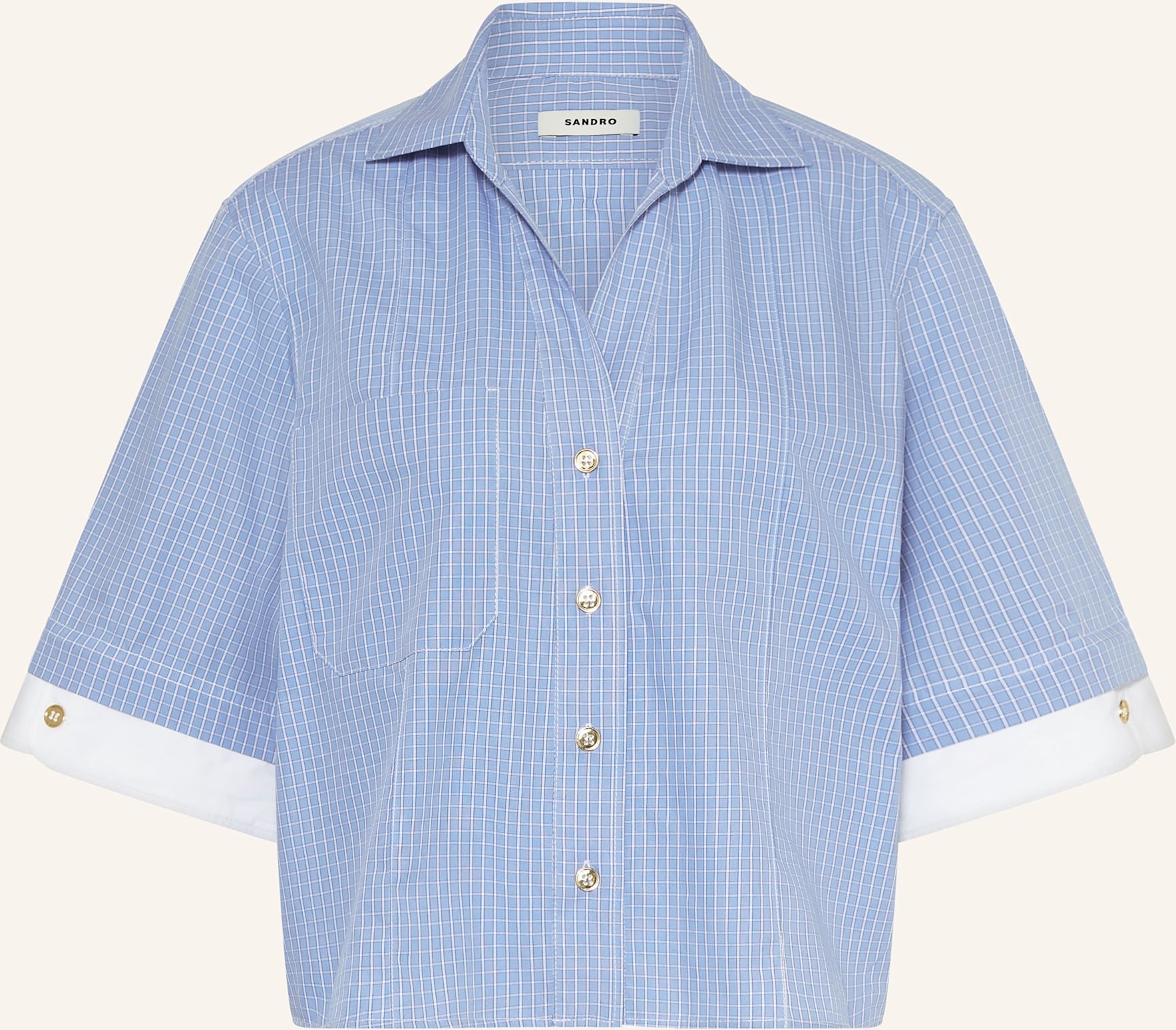 Sandro Hemdbluse weiss