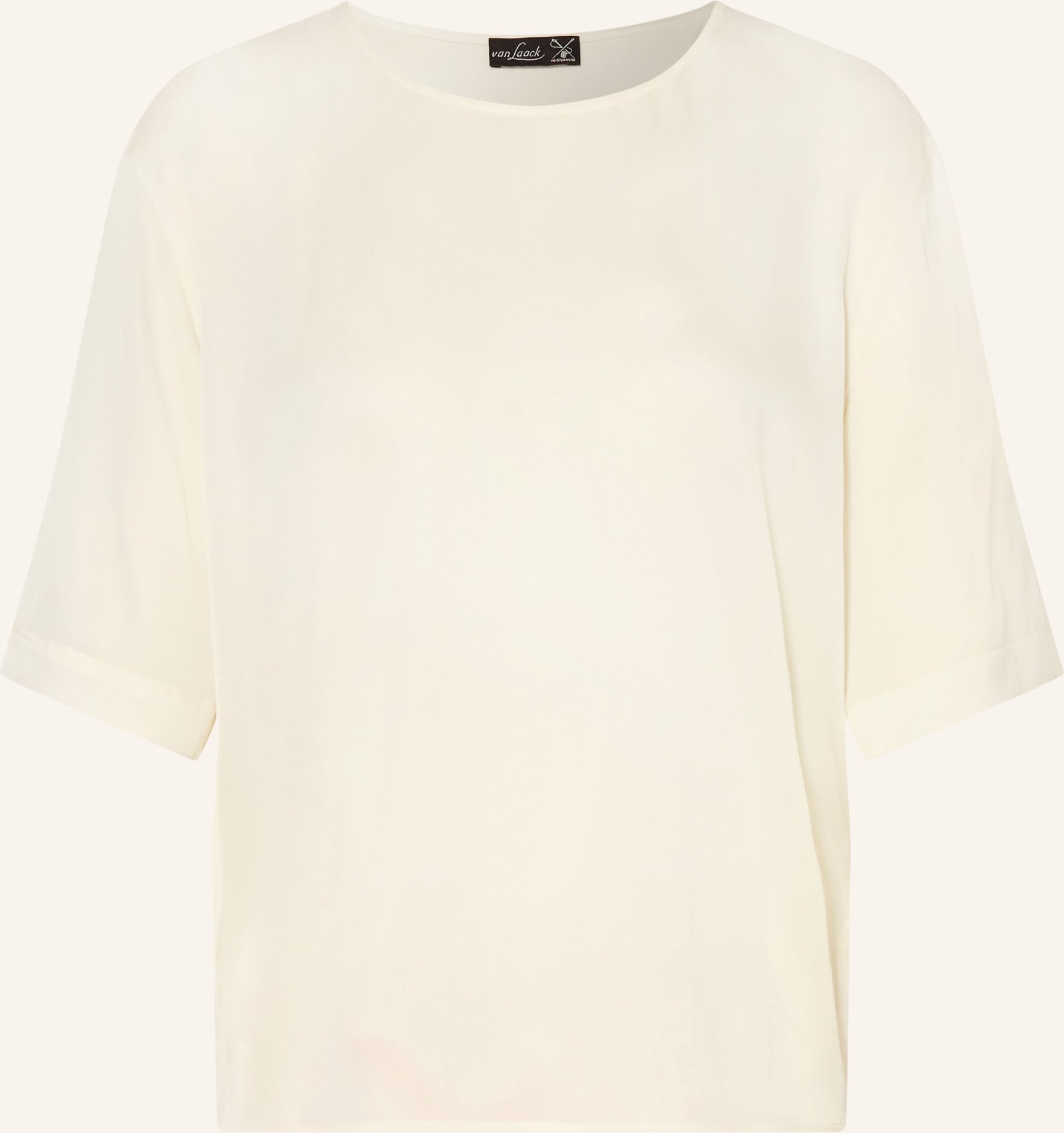 Van Laack Blusenshirt Vl-Tanira-Xx Aus Seide weiss