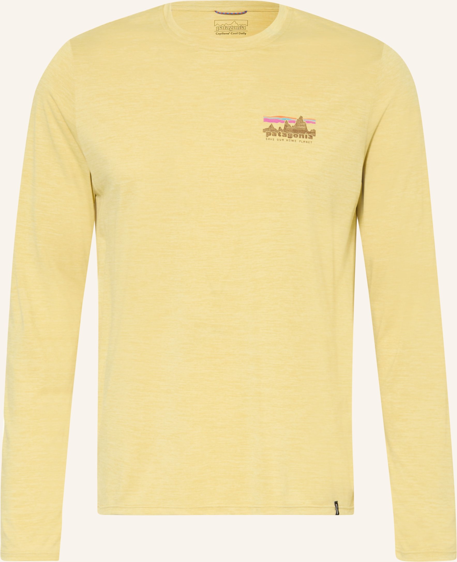 Patagonia Funktionsshirt Capilene® Cool Daily '73 Skyline gelb