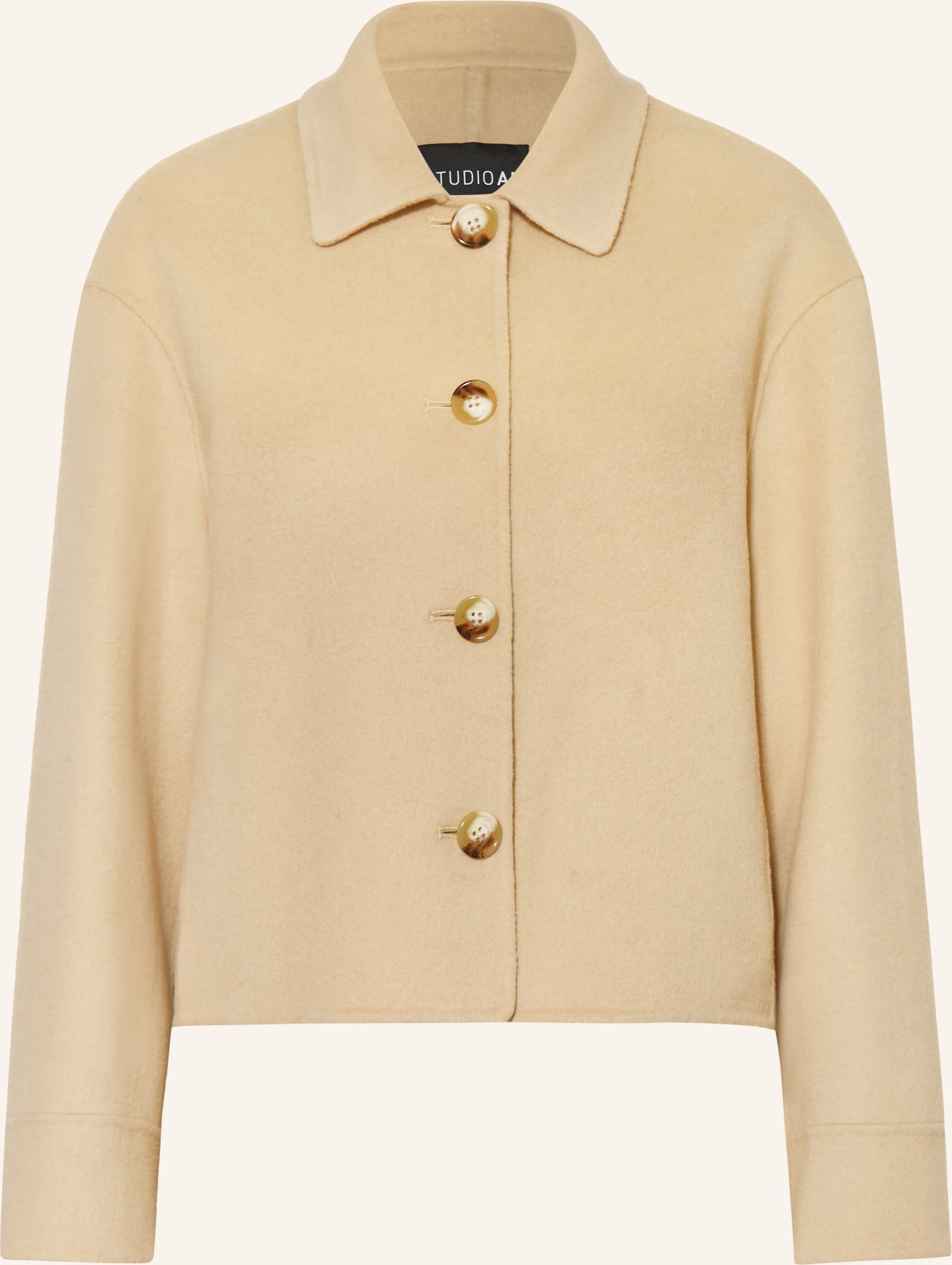 Studio Ar Kastenjacke Nicolina beige