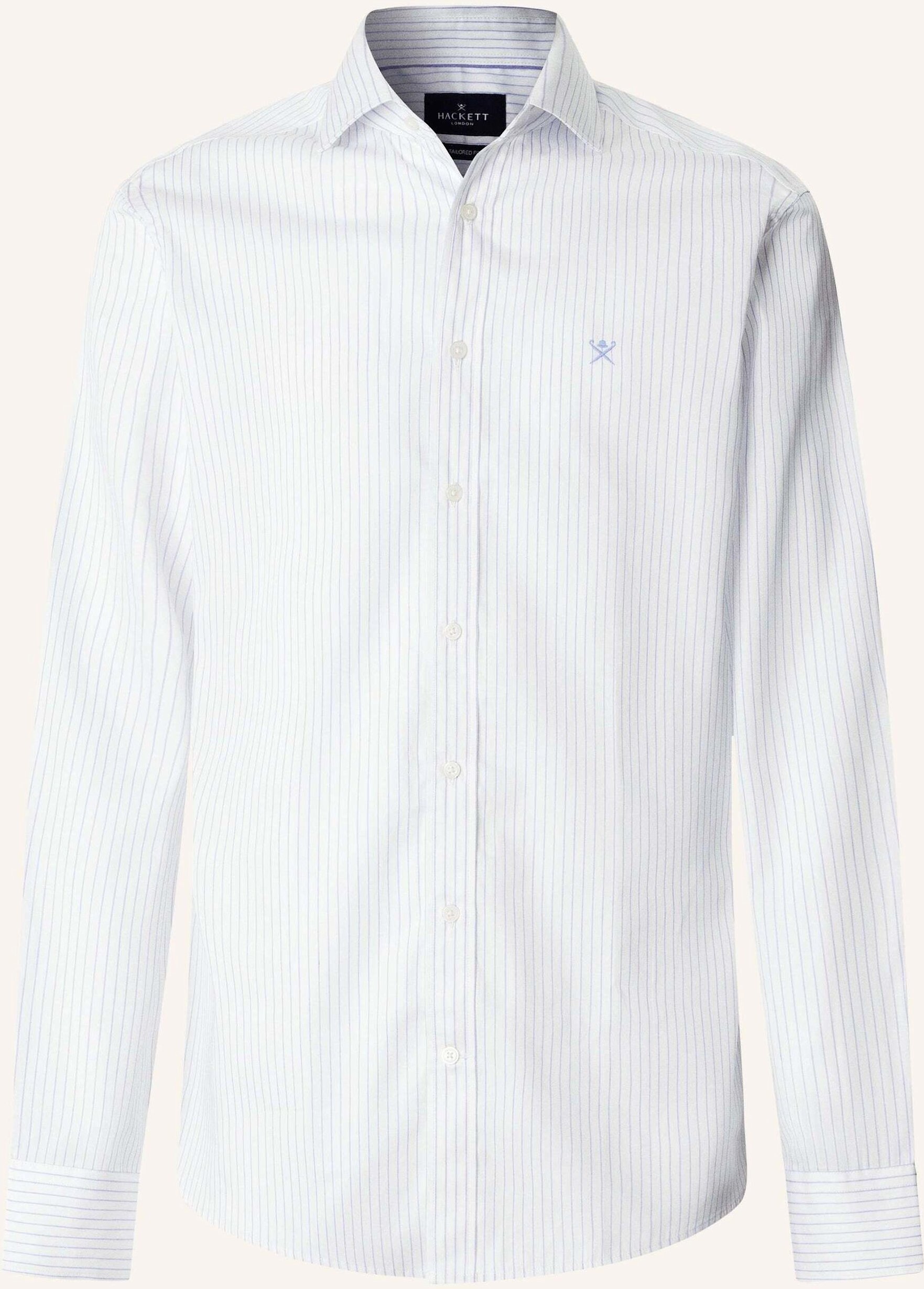 Hackett London Freizeithemd City Wide Stripe blau