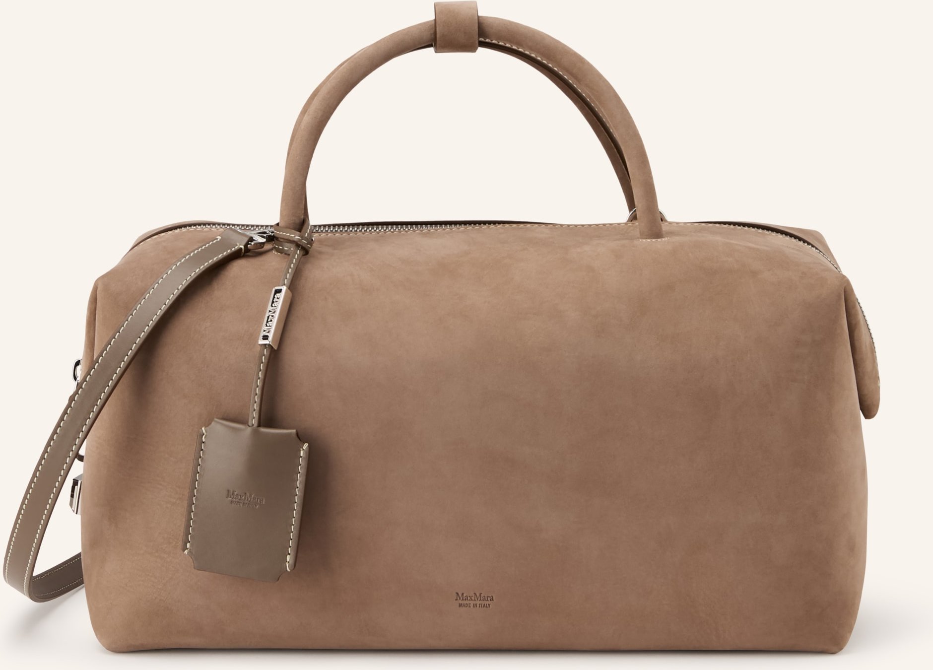 Max Mara Handtasche Turtledove grau