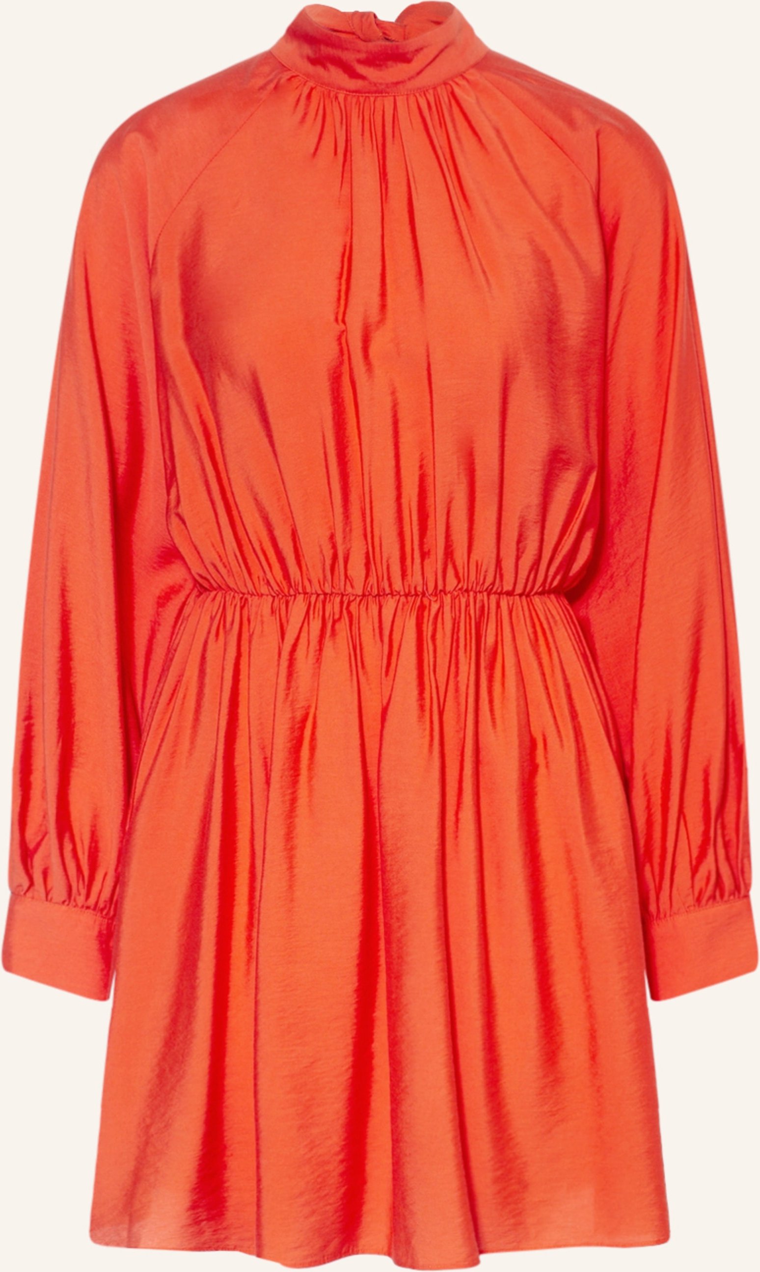 Samsøe Samsøe Schluppenkleid Ebbali orange