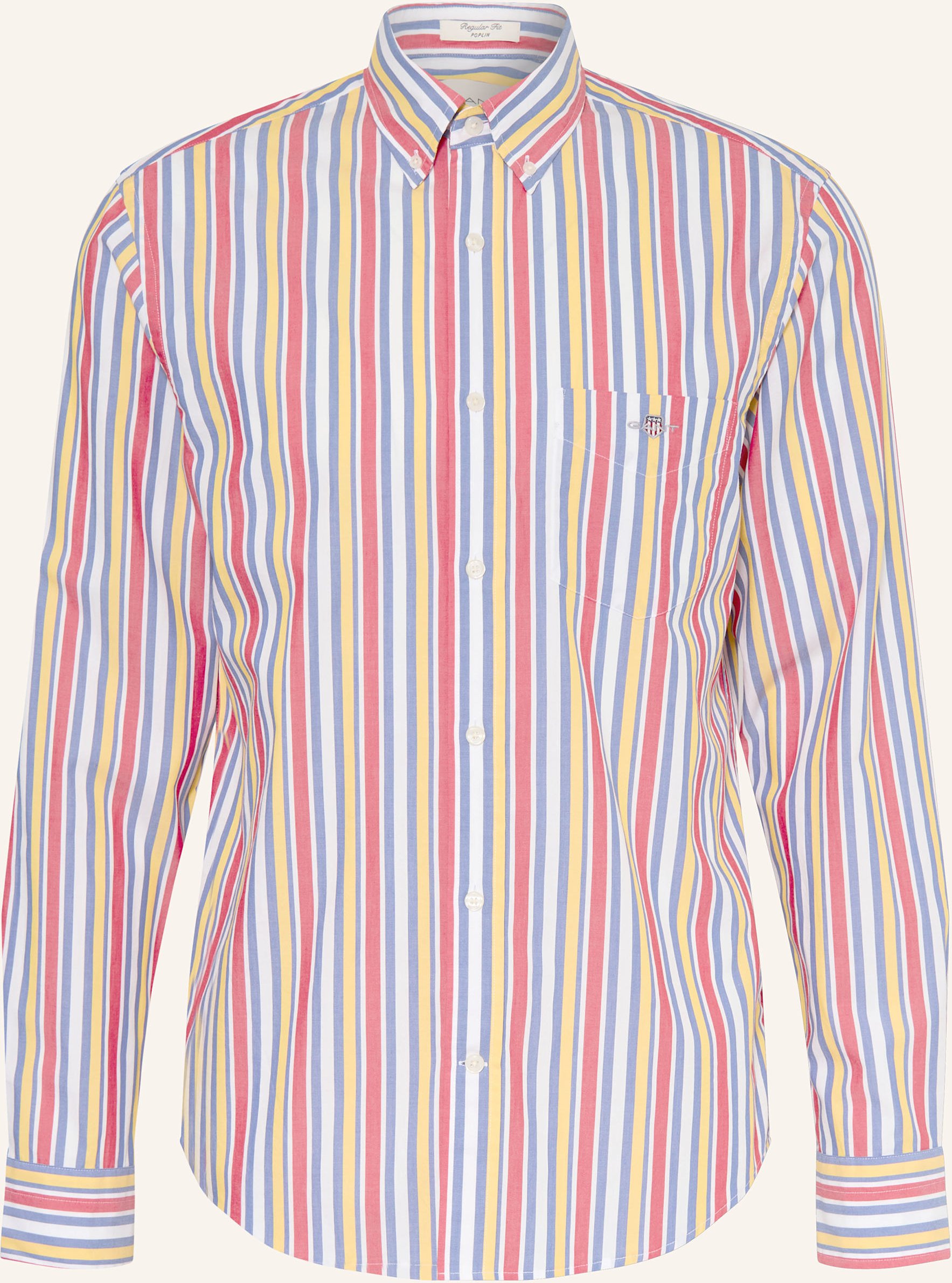 Thumbnail - Gant Hemd Regular Fit rot