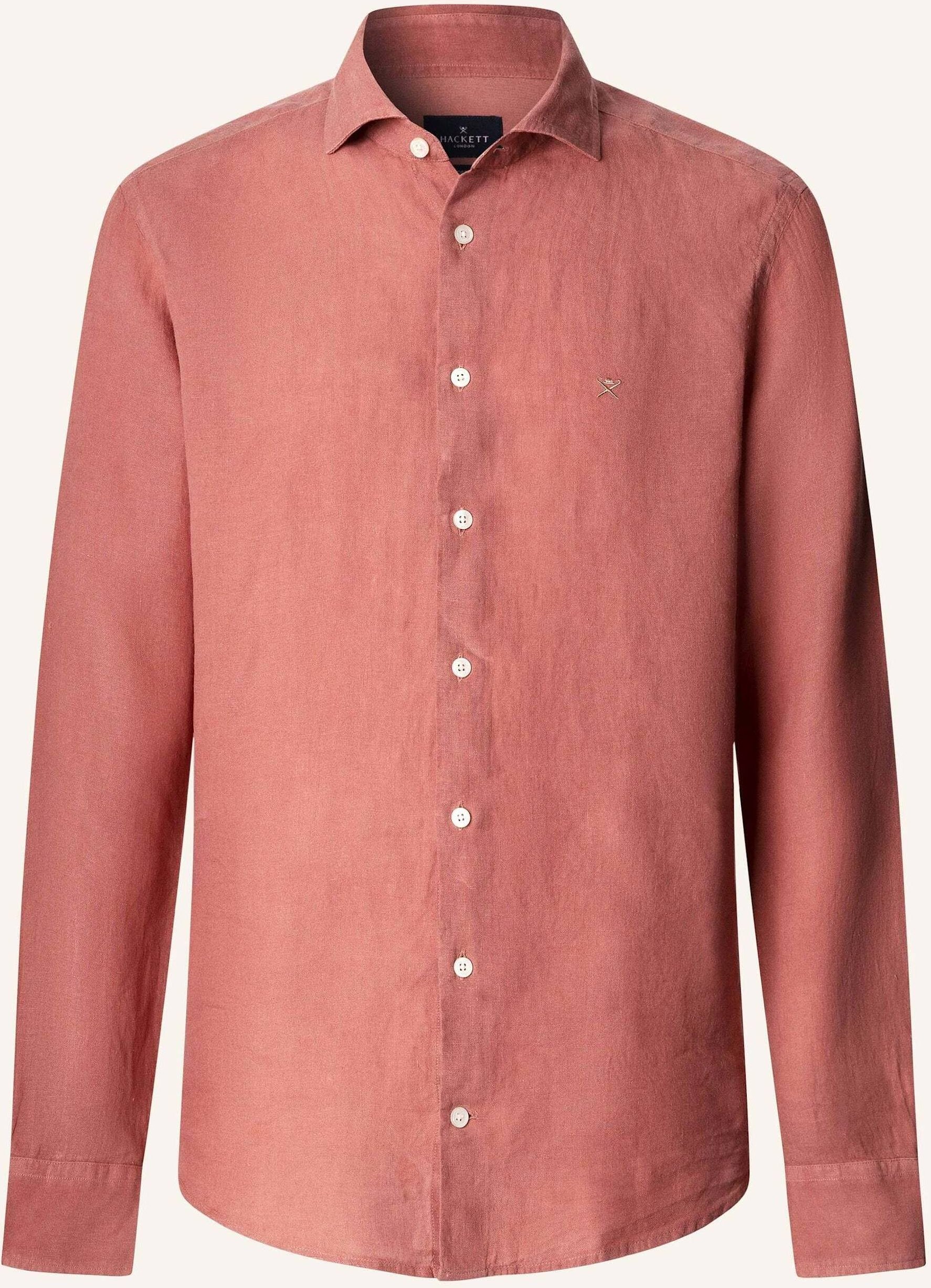 Hackett London Freizeithemd Ess Gmd Linen Kent rosa